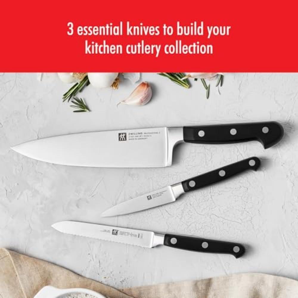 Set de Cuchillos ZWILLING Profesional S 3 Piezas Afilados