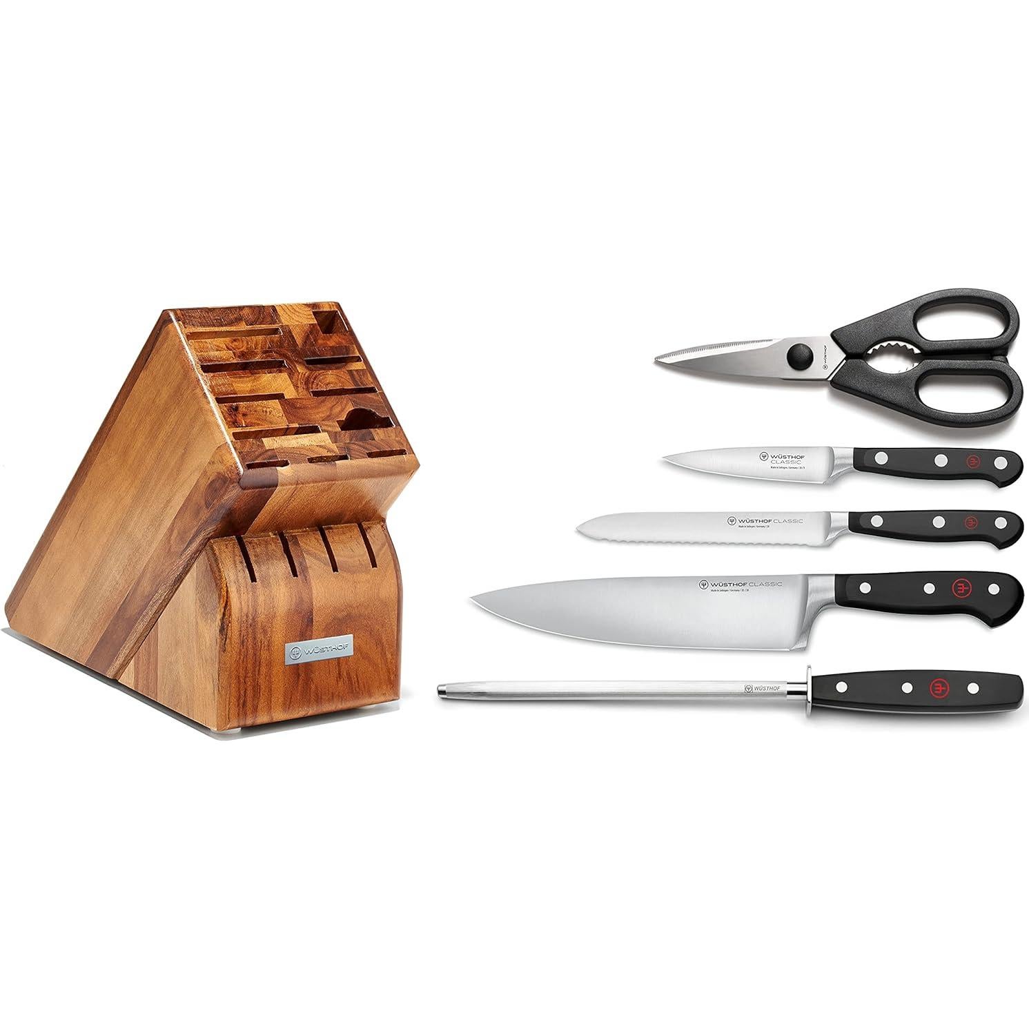 Juego de cuchillos Wüsthof Classic 6 piezas en bloque