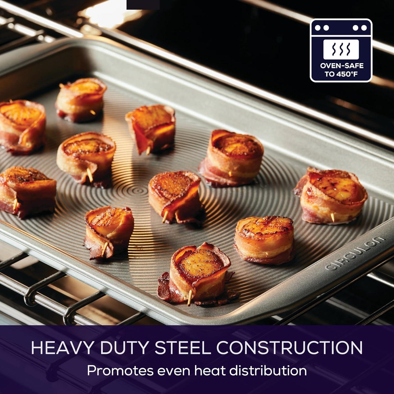 Juego de Bandejas para Hornear Circulon Antiadherente 2 Piezas