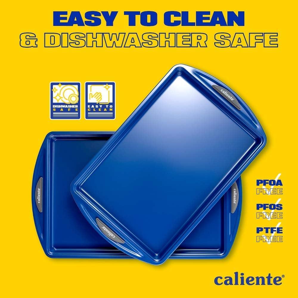 Juego de Bandejas para Hornear Antiadherentes Caliente 2 Piezas