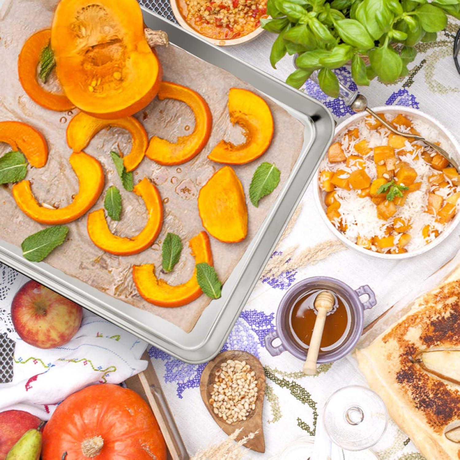 Bandeja para Hornear Galletas P&P CHEF 40.6x30.5cm Acero Inoxidable