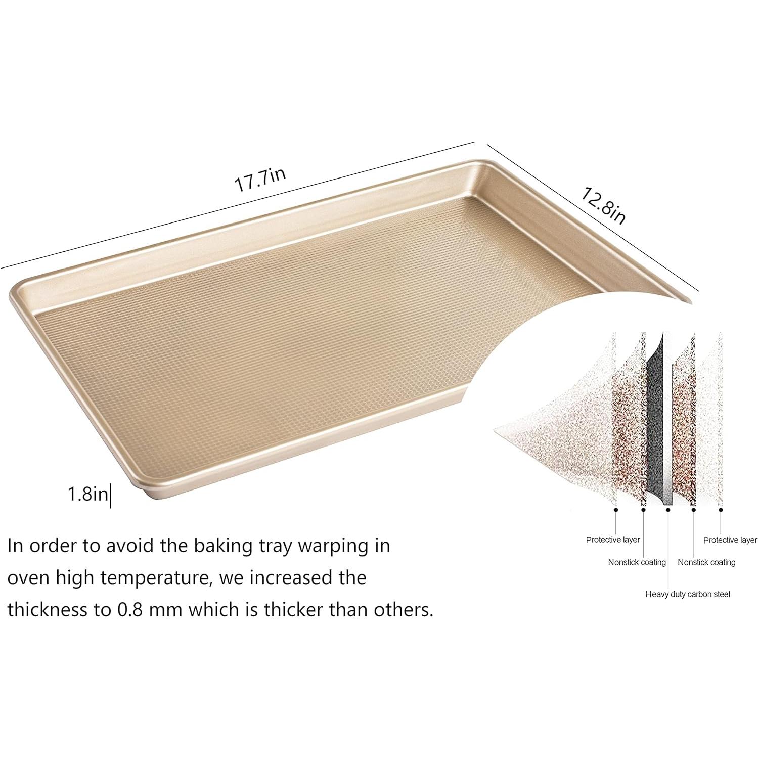 Bandeja para Hornear Galletas kitCom 45x32.5cm Antiadherente