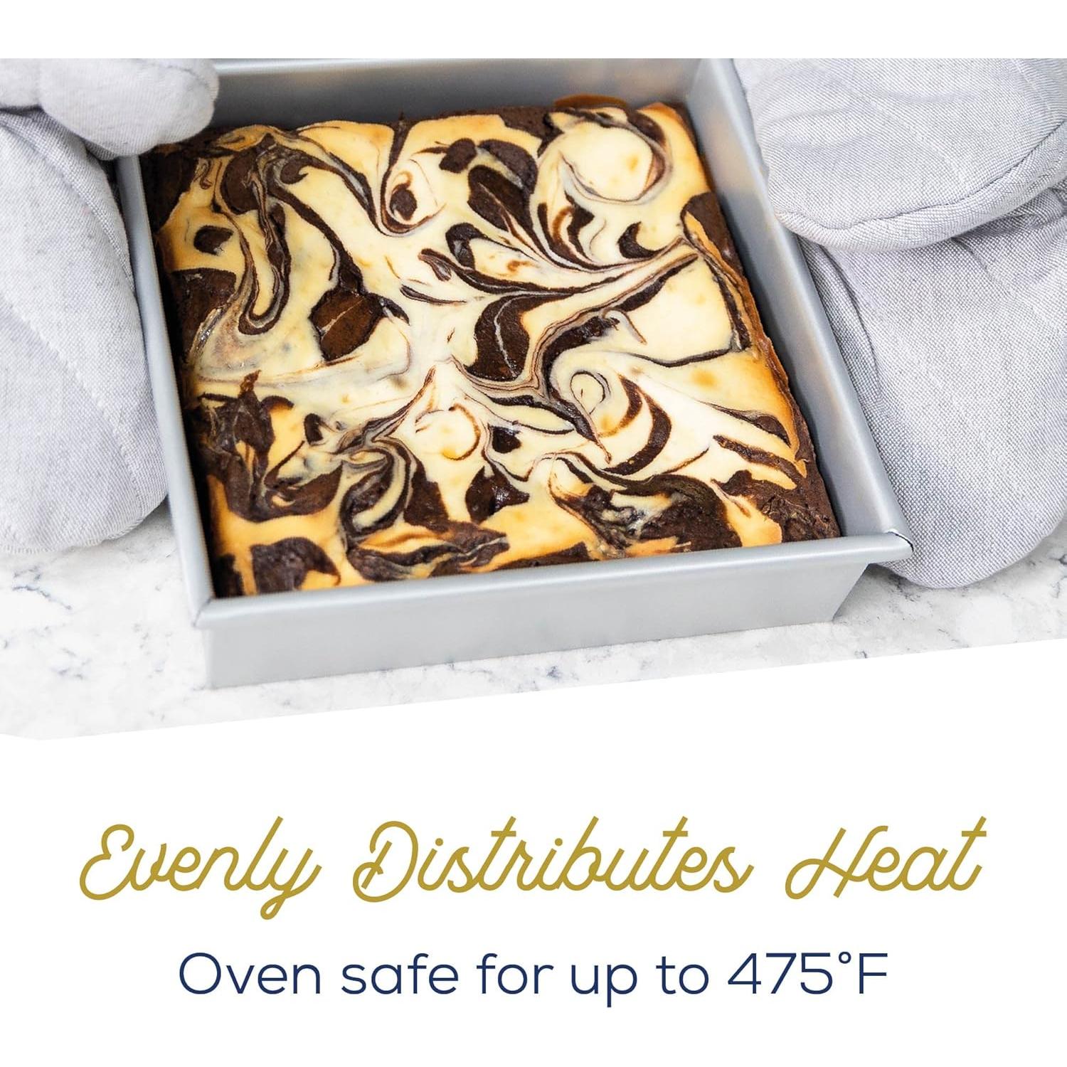 Sartén Cuadrada 18x18 cm Ultra Cuisine - Acero Antiadherente