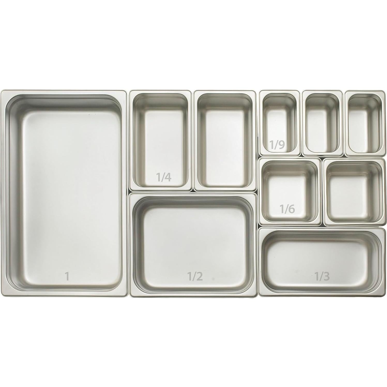 Bandeja de Vapor Winco SPH1 Acero Inoxidable 32.39x26.52 cm