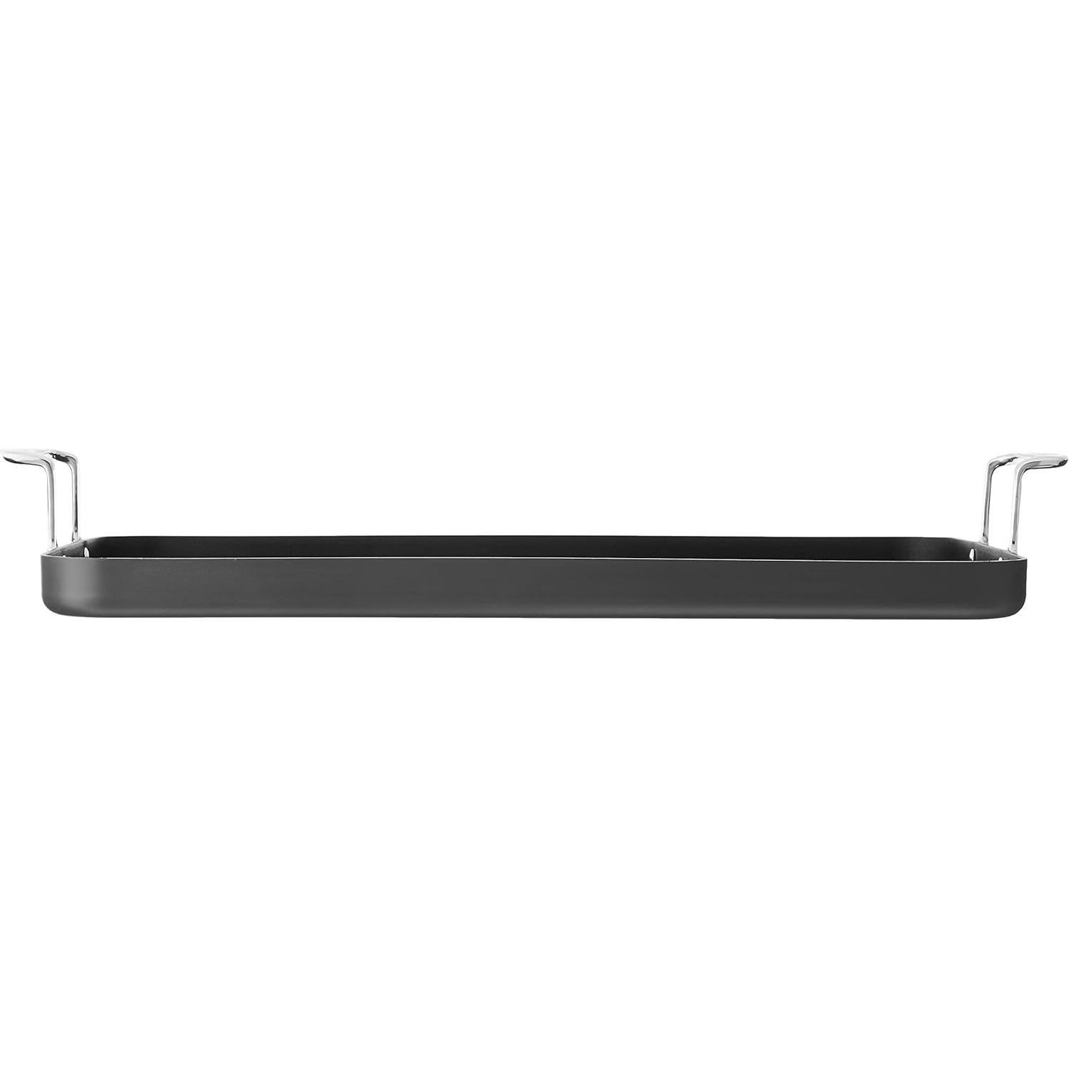Plancha Doble Quemador Cuisinart 33x51 cm Antiadherente