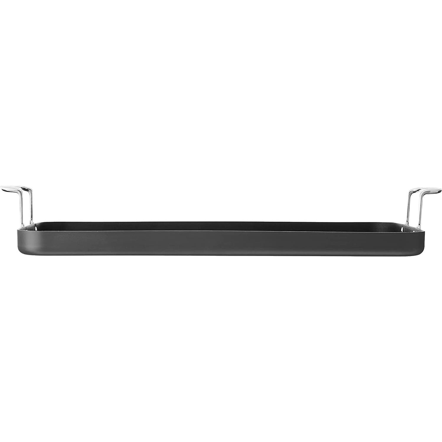Plancha Doble Quemador Cuisinart 33x51 cm Antiadherente