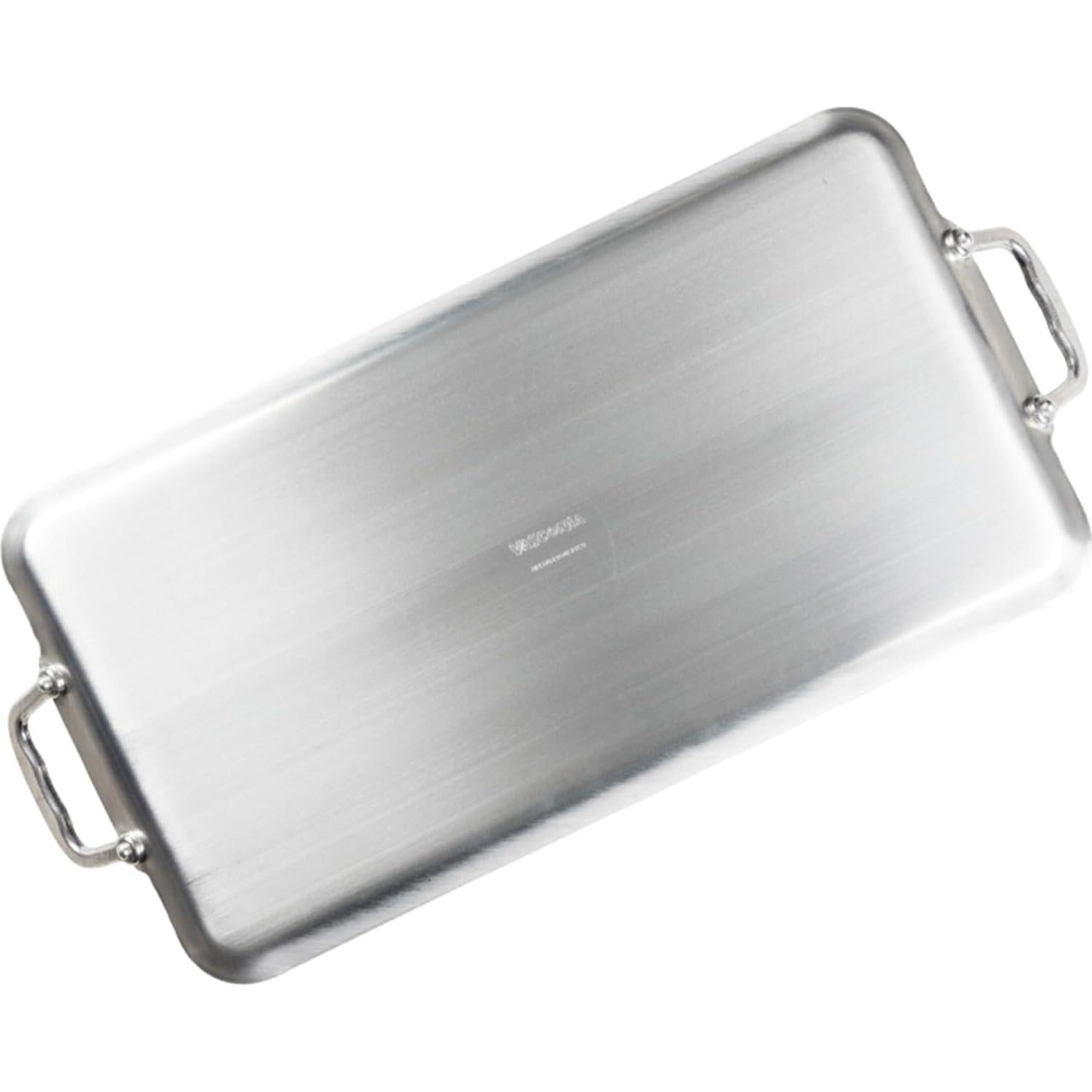 Plancha Doble Quemador Vasconia 50.8x27.9 cm Aluminio Antiadherente