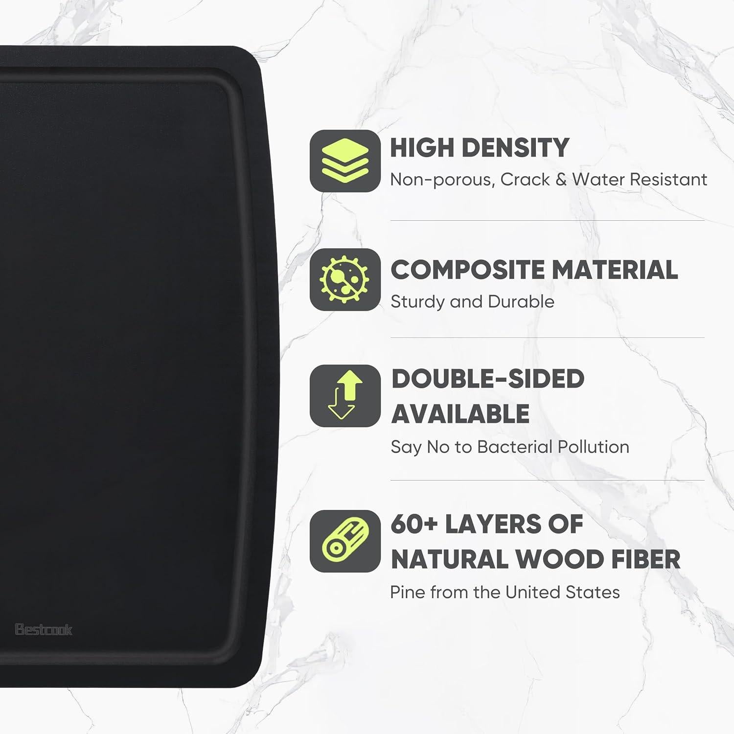 Tabla de Cortar Ecológica Bestcook 37.1x27.4cm Antideslizante