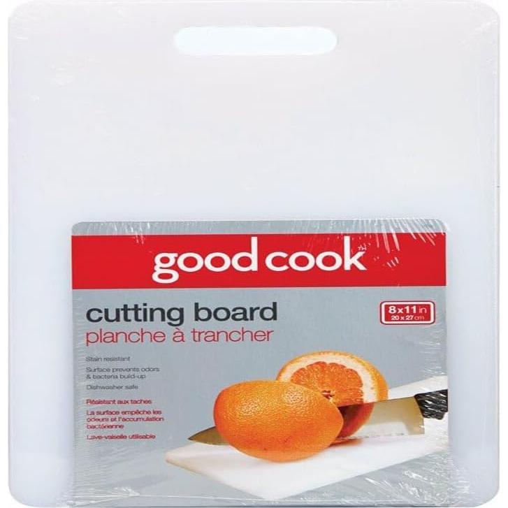 Tabla de Cortar GoodCook Esenciales 20.3x27.9 cm Blanca