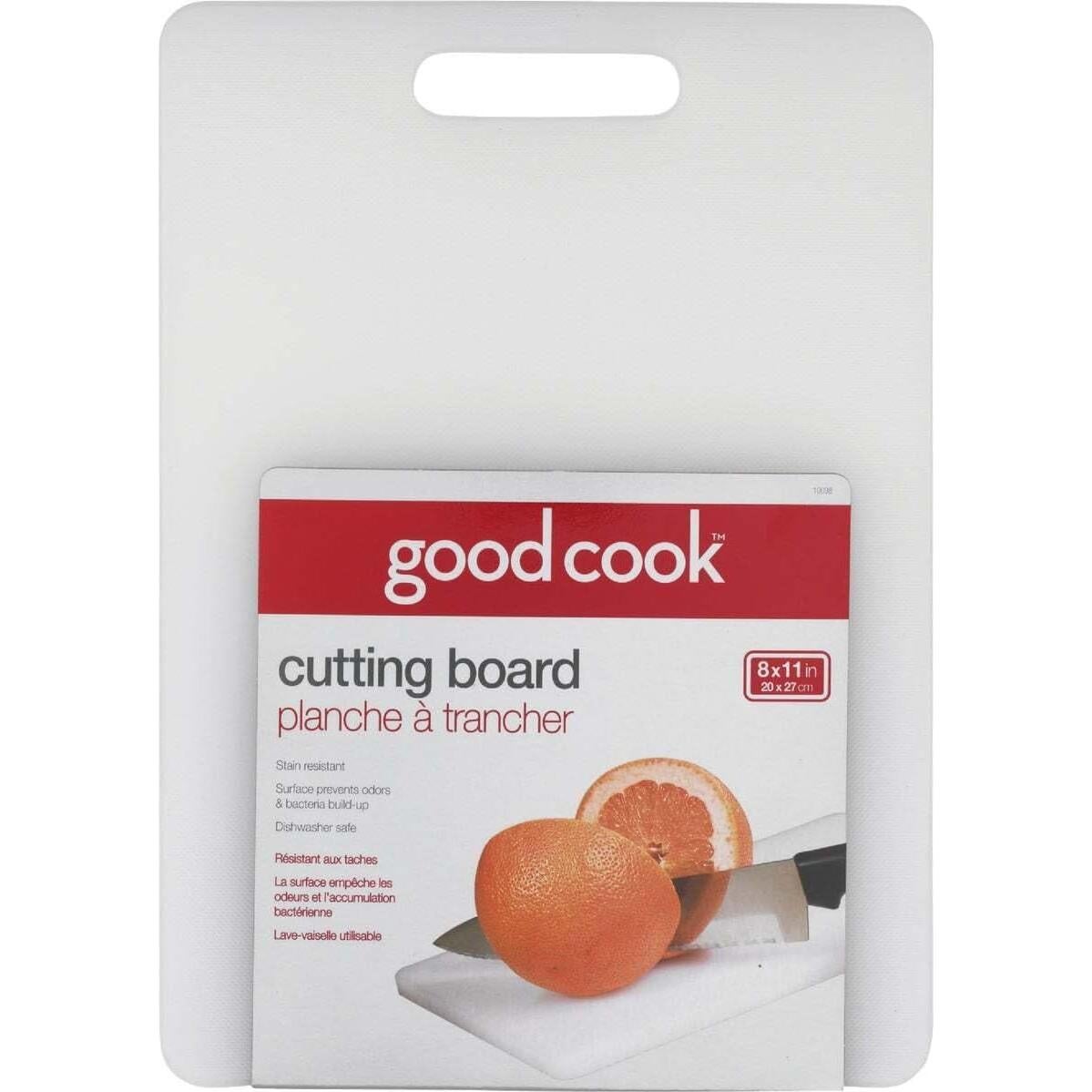 Tabla de Cortar GoodCook Esenciales 20.3x27.9 cm Blanca