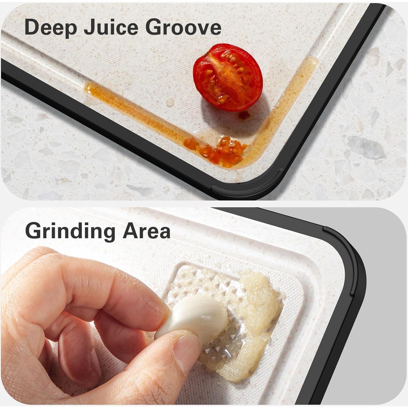 Tabla de Cortar de Titanio Submuon 38.4x26.4cm Doble Cara