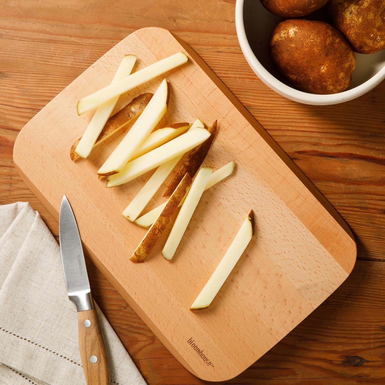 Tabla de Cortar de Madera de Haya bloomhouse 30.5x20.3 cm