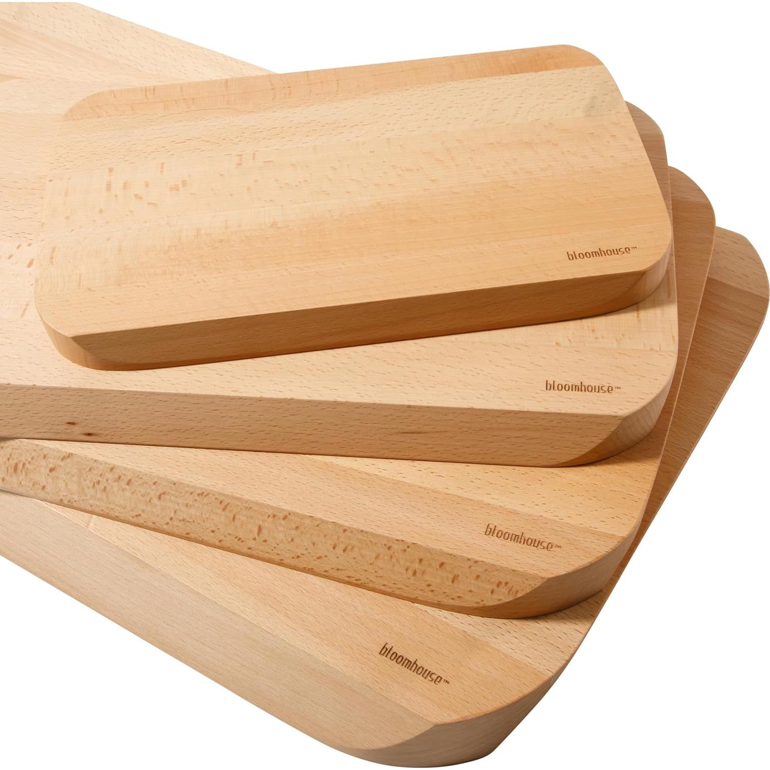 Tabla de Cortar de Madera de Haya bloomhouse 30.5x20.3 cm
