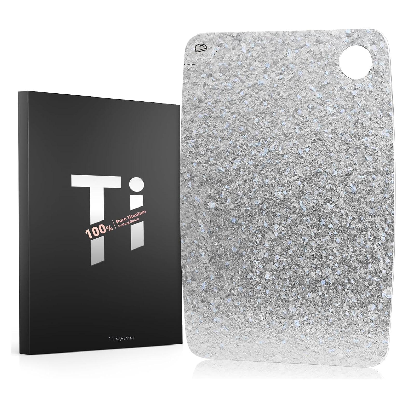 Tabla de Cortar de Titanio FINEYORKER 30.48x20.32cm Antibacteriana