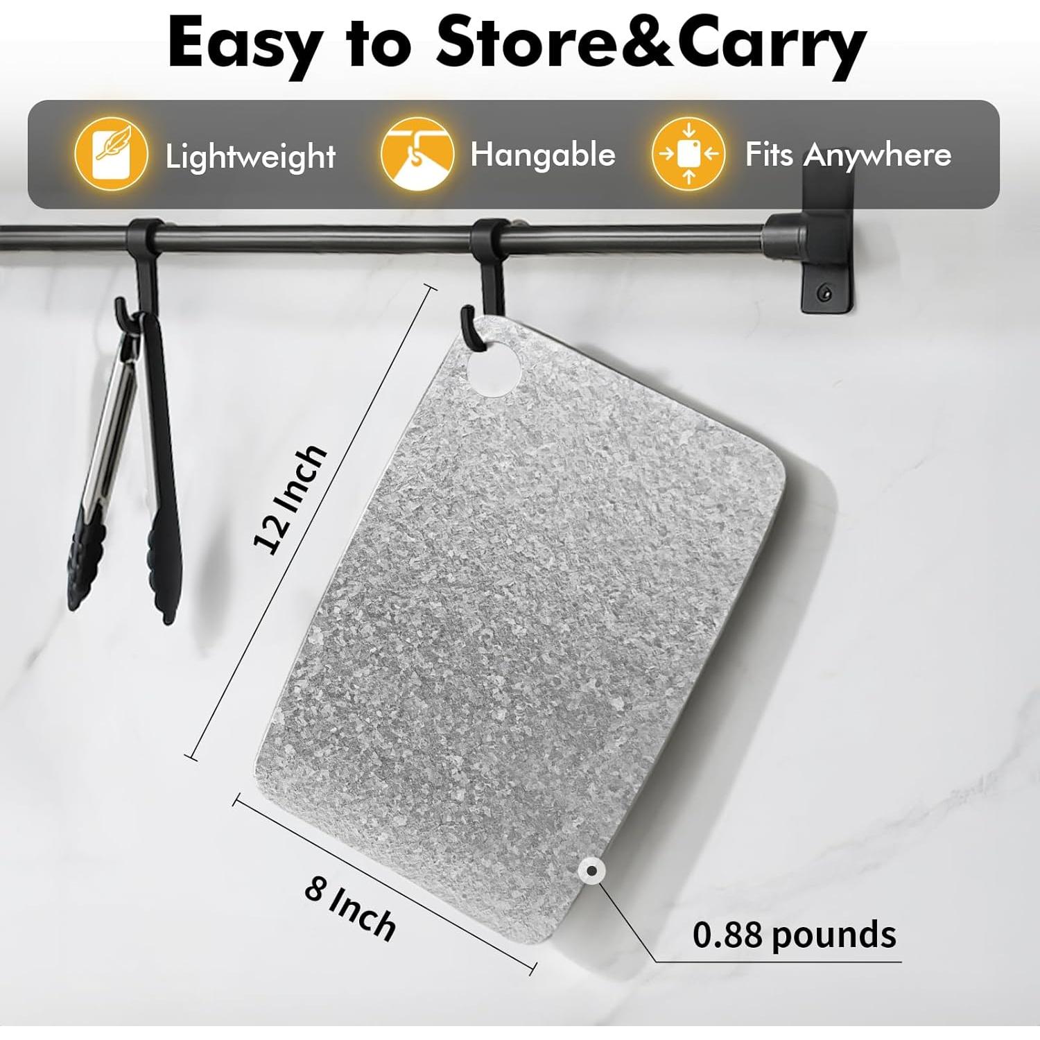 Tabla de Cortar de Titanio FINEYORKER 30.48x20.32cm Antibacteriana