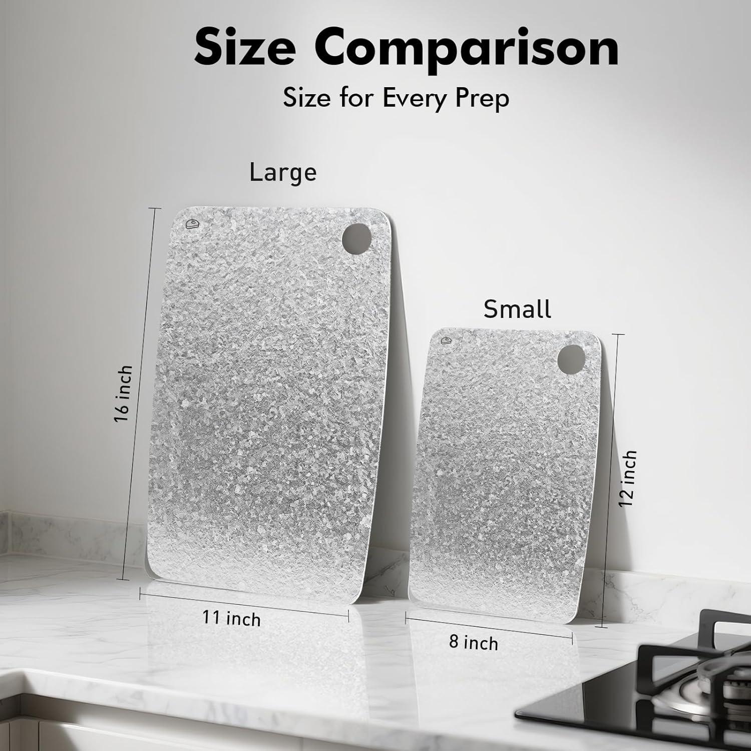 Tabla de Cortar de Titanio FINEYORKER 30.48x20.32cm Antibacteriana