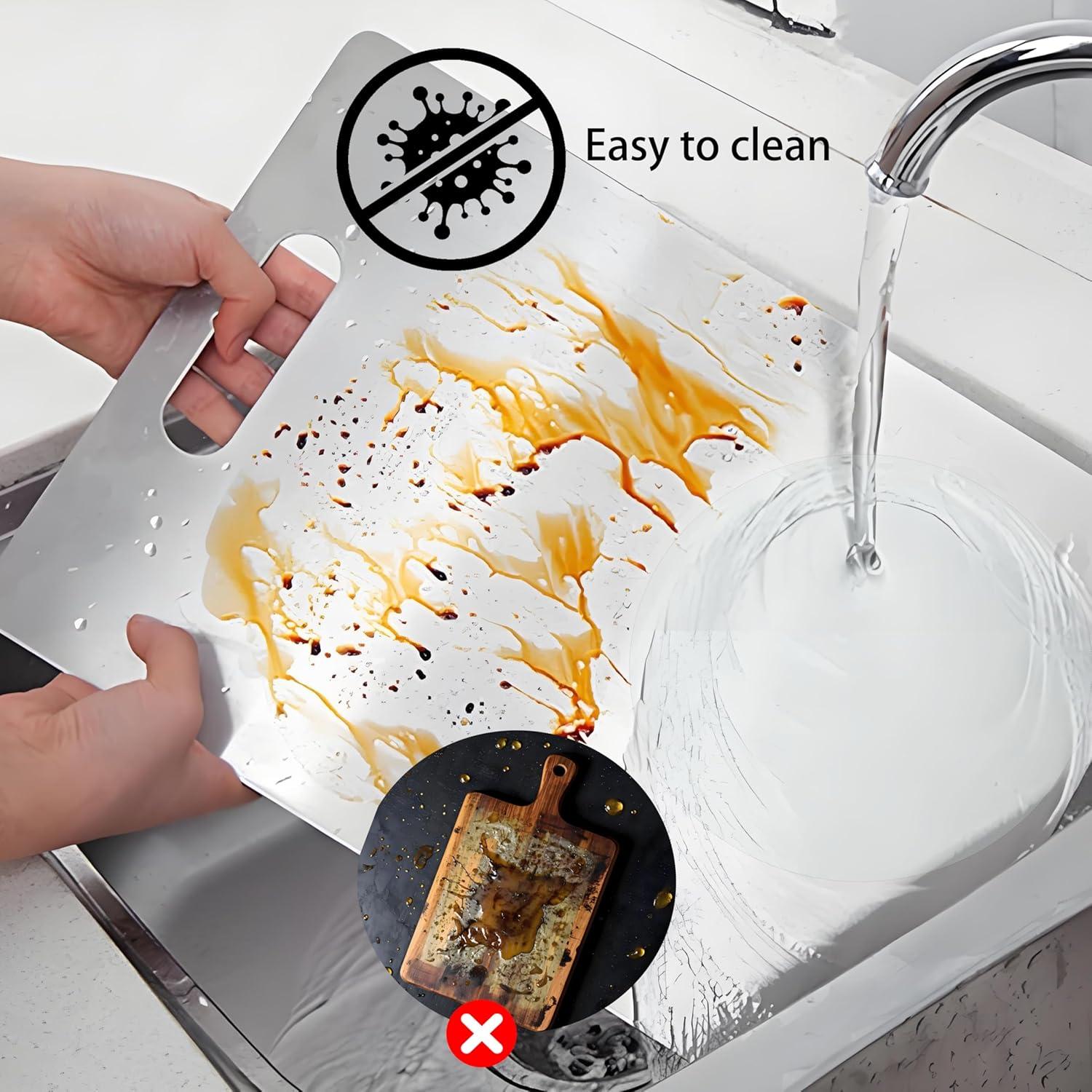 Tabla de Cortar de Titanio Vehequny 25.1x15.2cm Higiénica