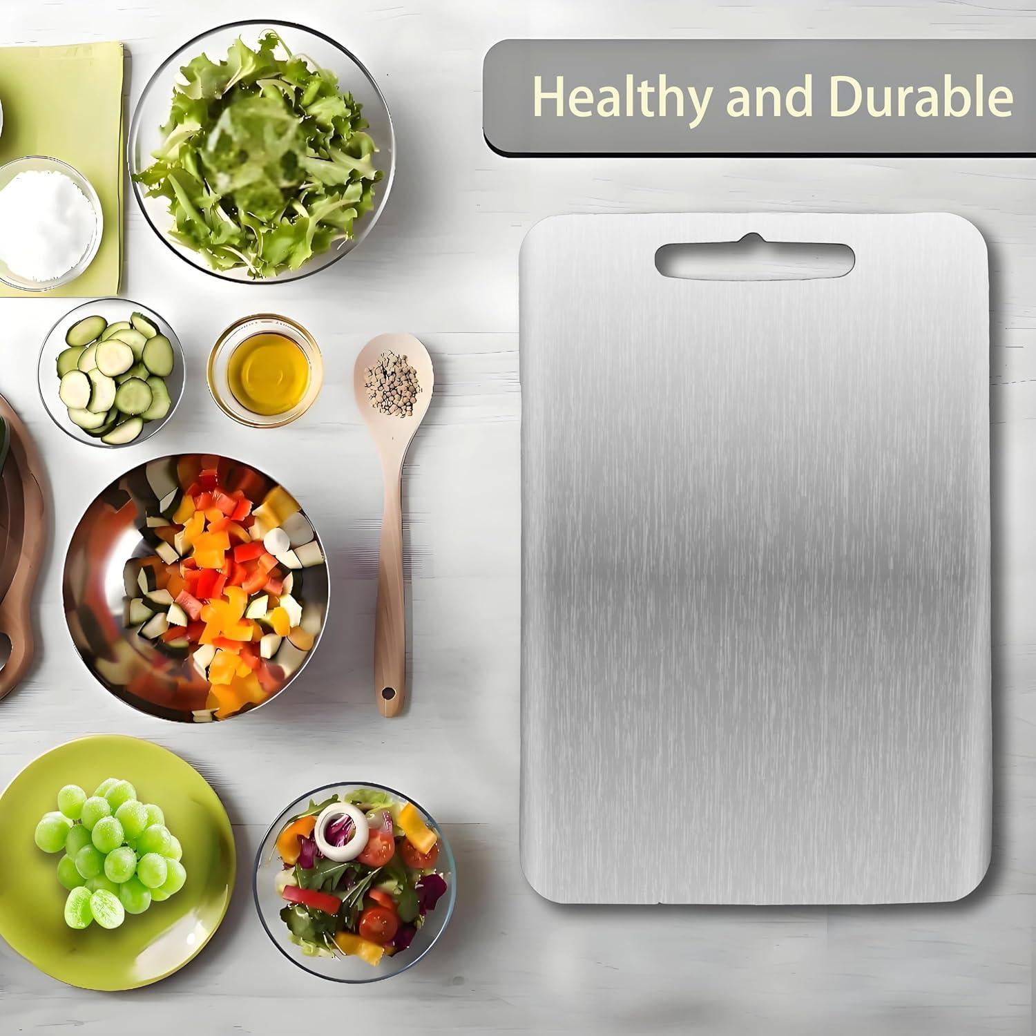 Tabla de Cortar de Titanio Vehequny 25.1x15.2cm Higiénica