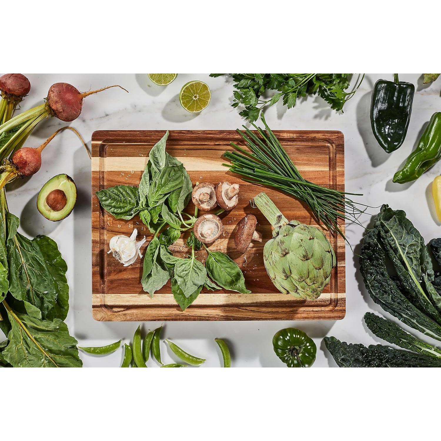 Tabla de Cortar de Madera Acacia Sostenible 40.6x30.5 cm Sonder