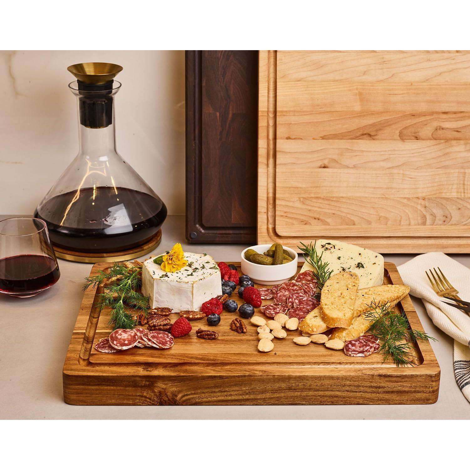 Tabla de Cortar de Madera Acacia Sostenible 40.6x30.5 cm Sonder