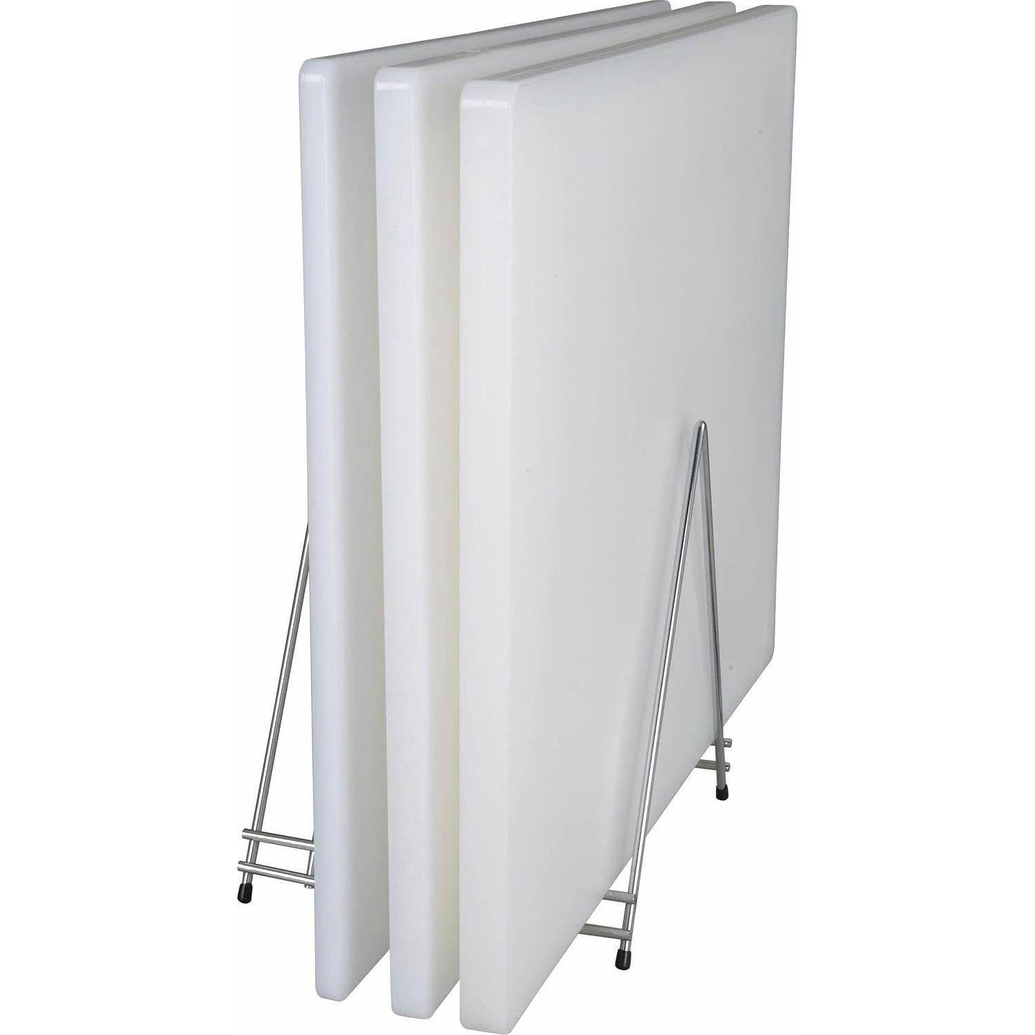 Tabla de Cortar Plástico Winco CBXH-1520 50.8x37.6 cm Blanca