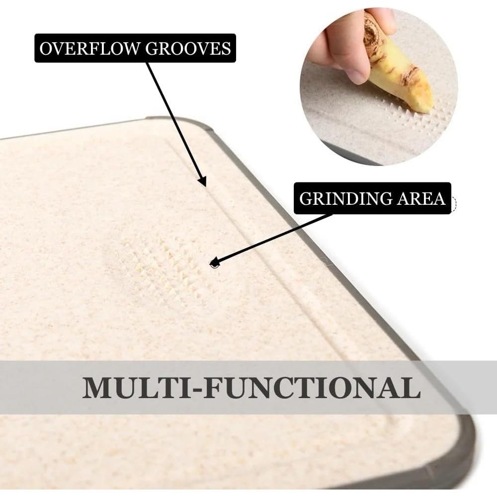 Tabla de Cortar Doble Cara Kobiva Acero Inoxidable 36.83x25.4cm