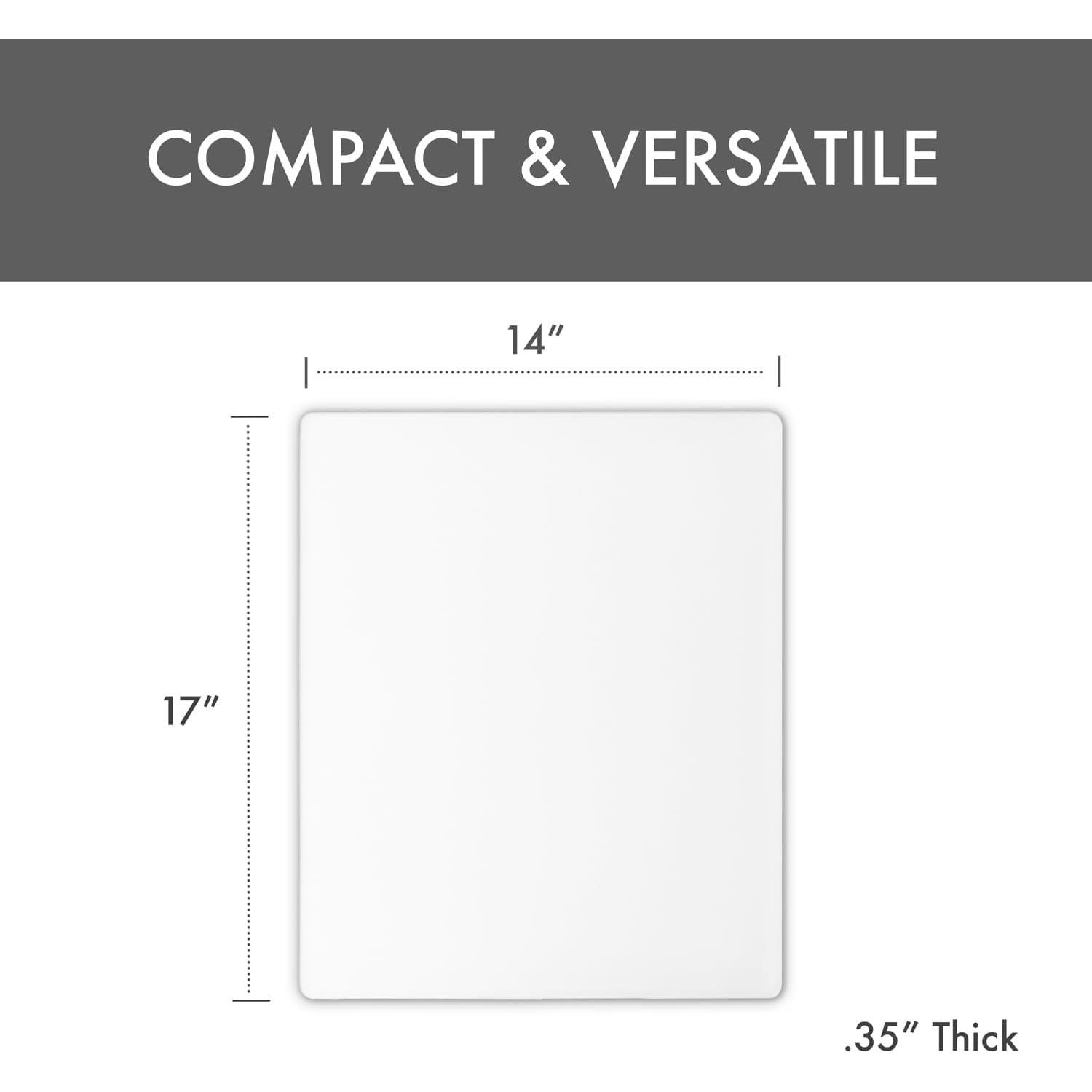 Tablero de Corte Dexas Polysafe 35.56x43.18cm Blanco