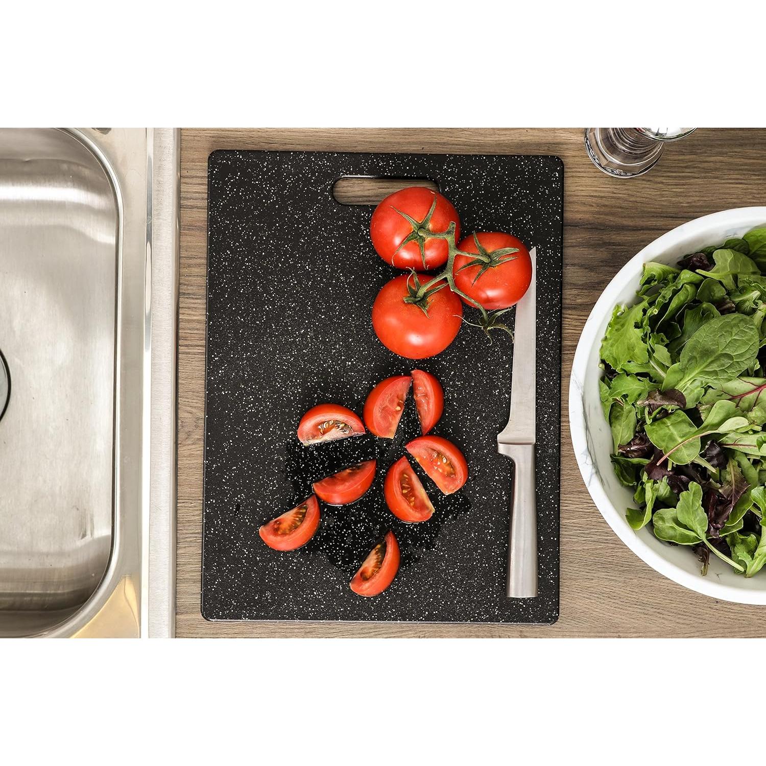 Juego de Tableros de Corte Dexas Superboard 2 Piezas Granito