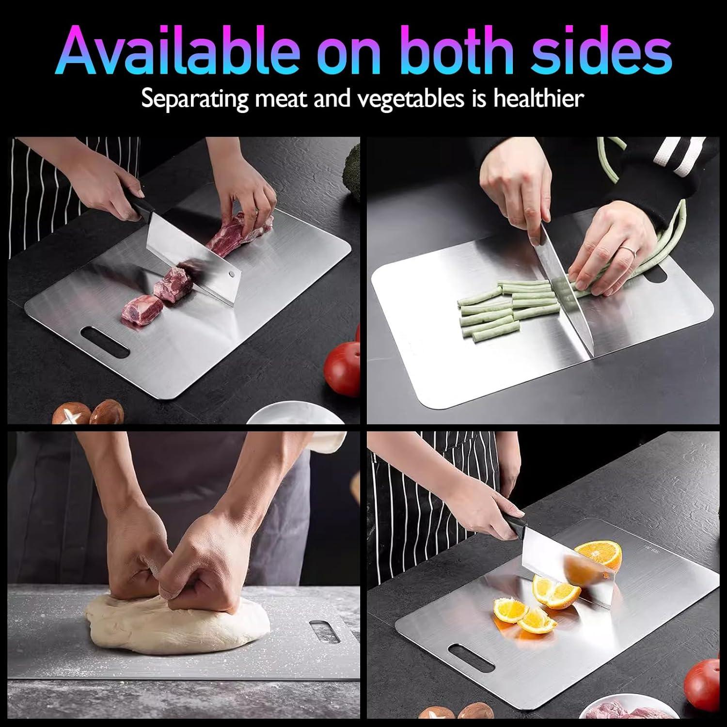 Tabla de Cortar de Titanio IGRARK 29x20cm Antimicrobiana