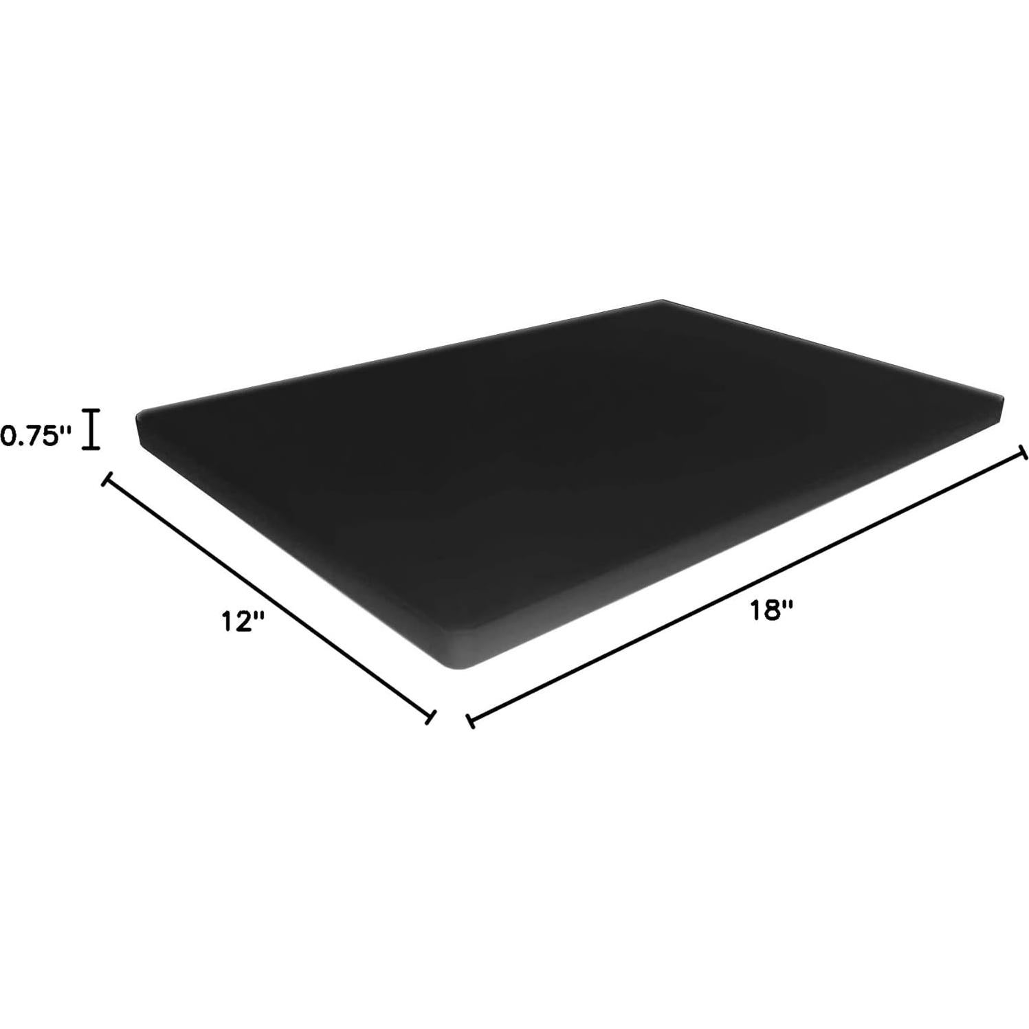 Tabla de Cortar Grande Thirteen Chefs 45.7x30.5 cm Negra HDPP