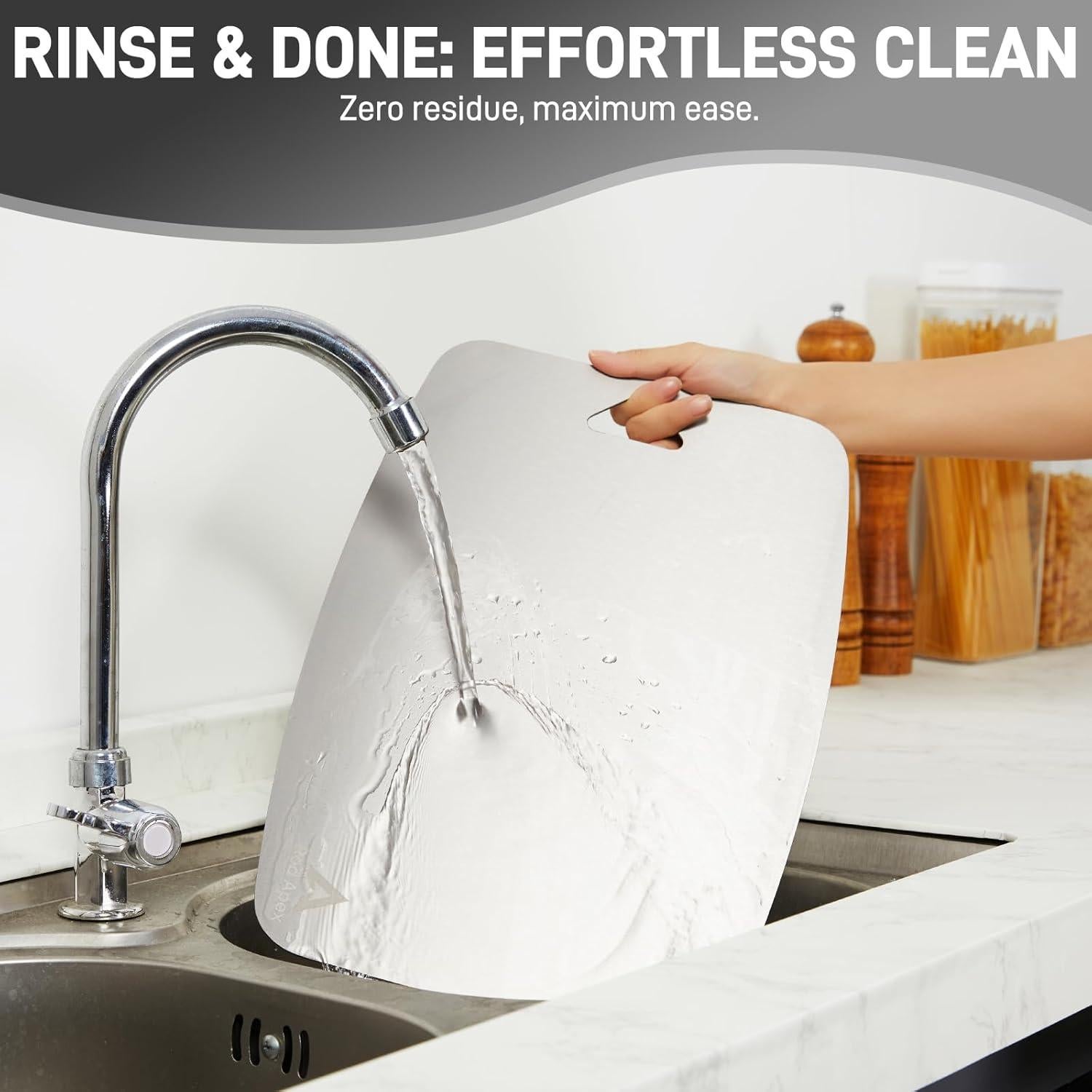 Tabla de Cortar de Titanio Rod Apex 35.56x25.4cm Antimicrobiana