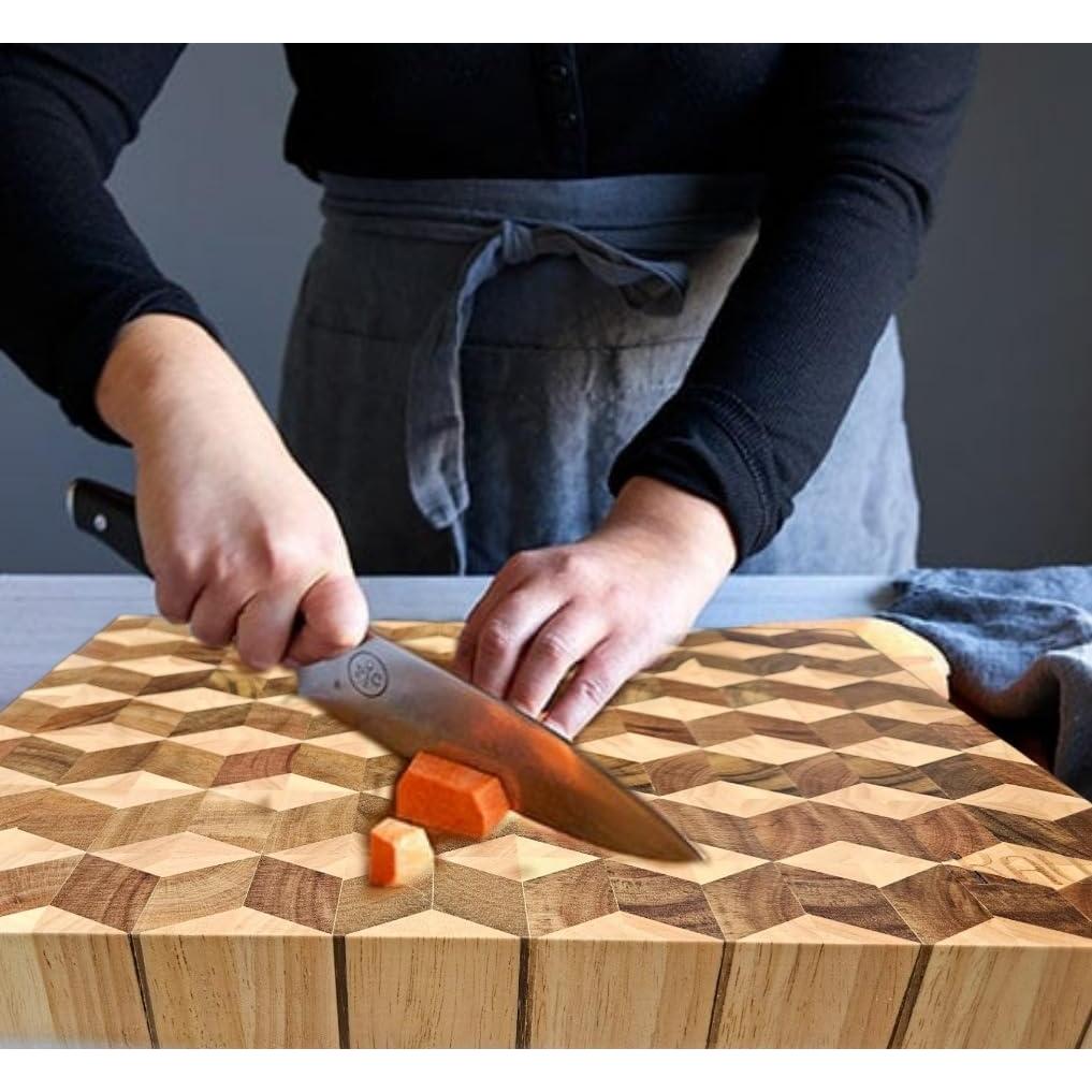 Tabla de Cortar Grande KAV de Madera de Acacia 42x30.5 cm