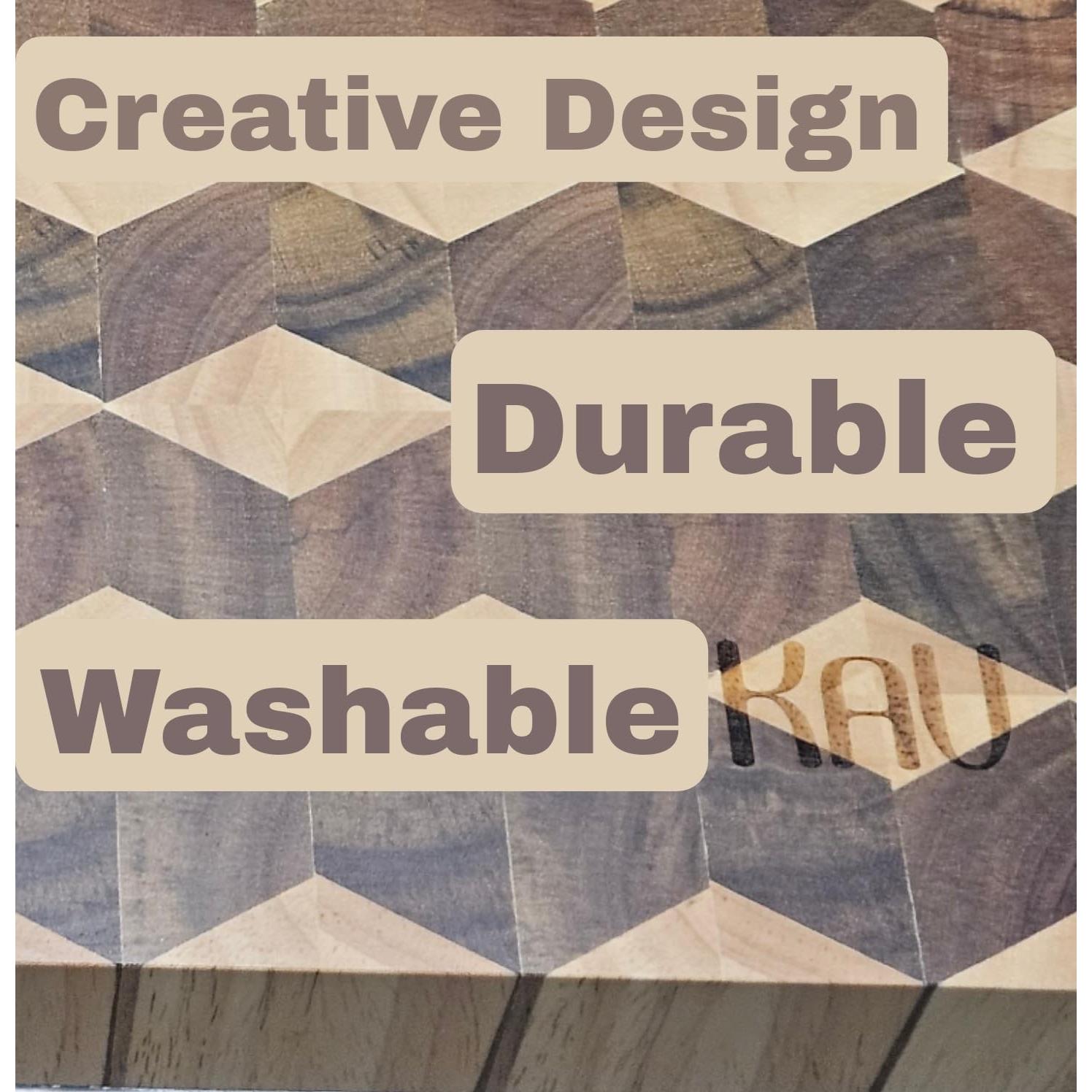 Tabla de Cortar Grande KAV de Madera de Acacia 42x30.5 cm