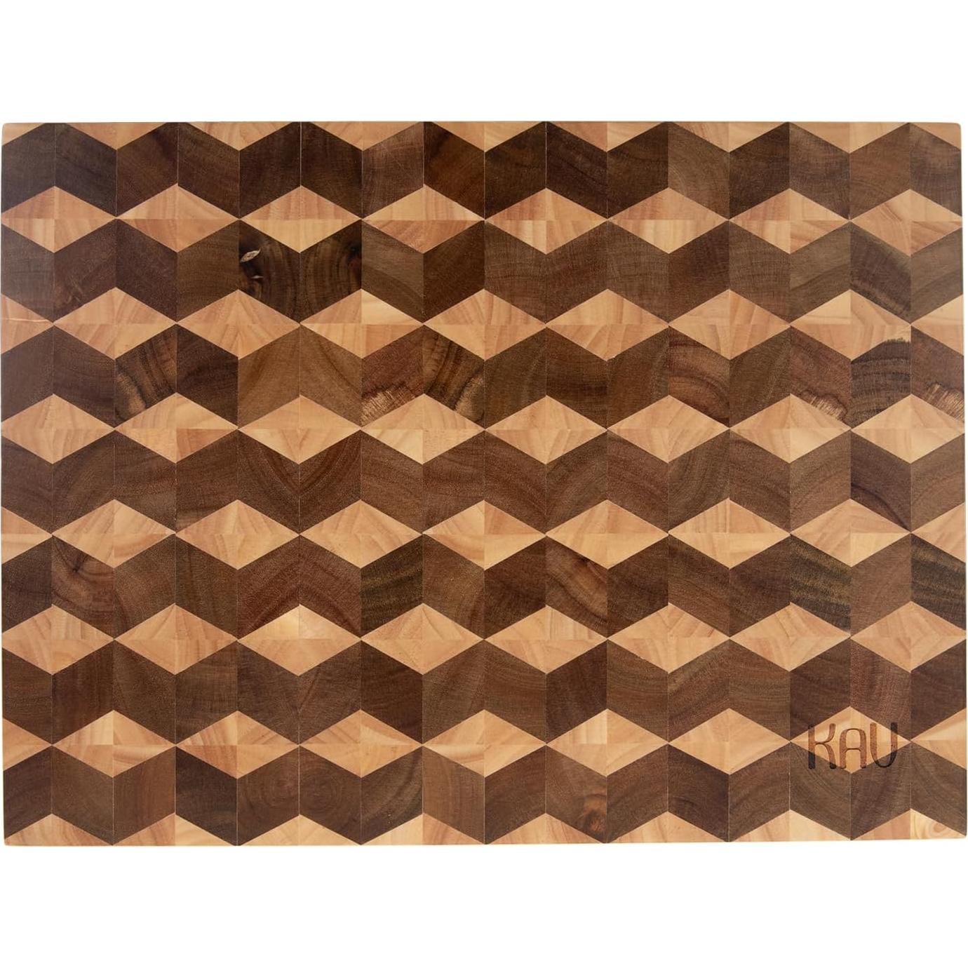 Tabla de Cortar Grande KAV de Madera de Acacia 42x30.5 cm