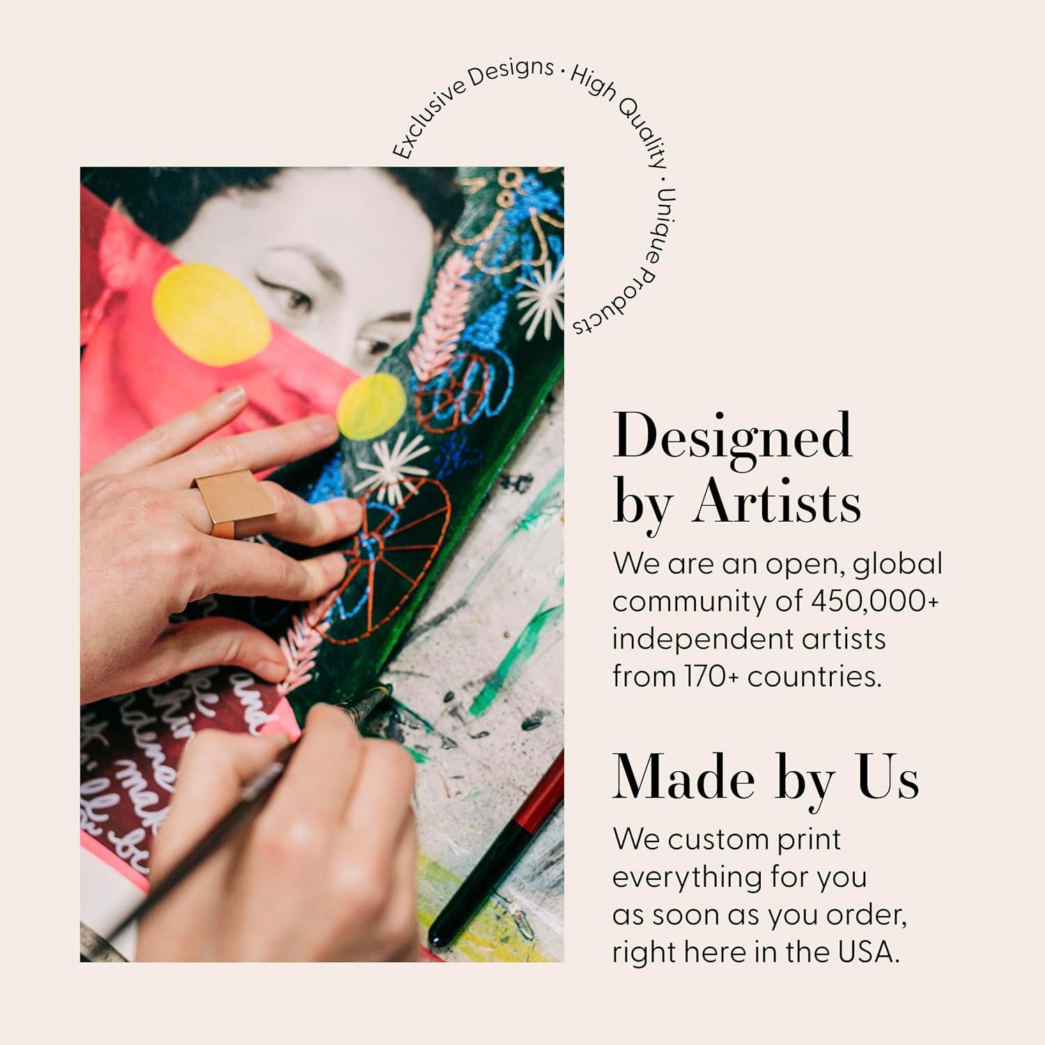 Tabla de Cortar de Bambú Society6 Terrazzo Rosa 40.6x26.7 cm