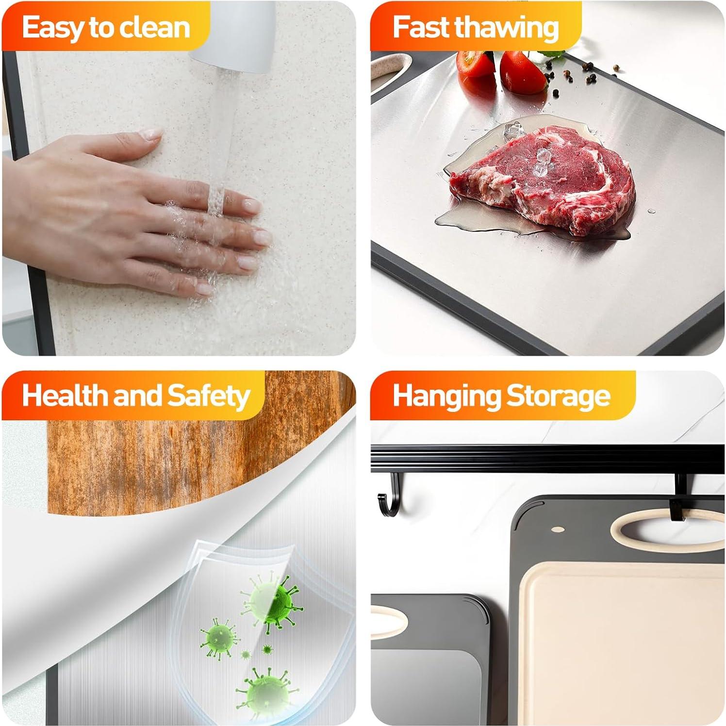 Tabla de Cortar Doble Cara FLYING APSARAS 39.9x27.2 cm