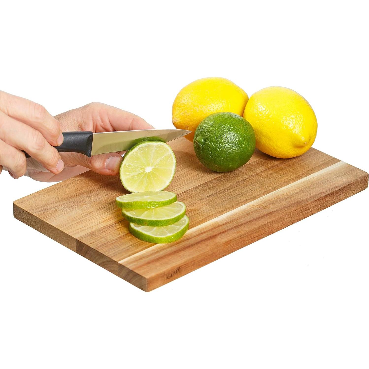 Tabla de Cortar de Madera de Acacia Glad 28x18 cm Reversible