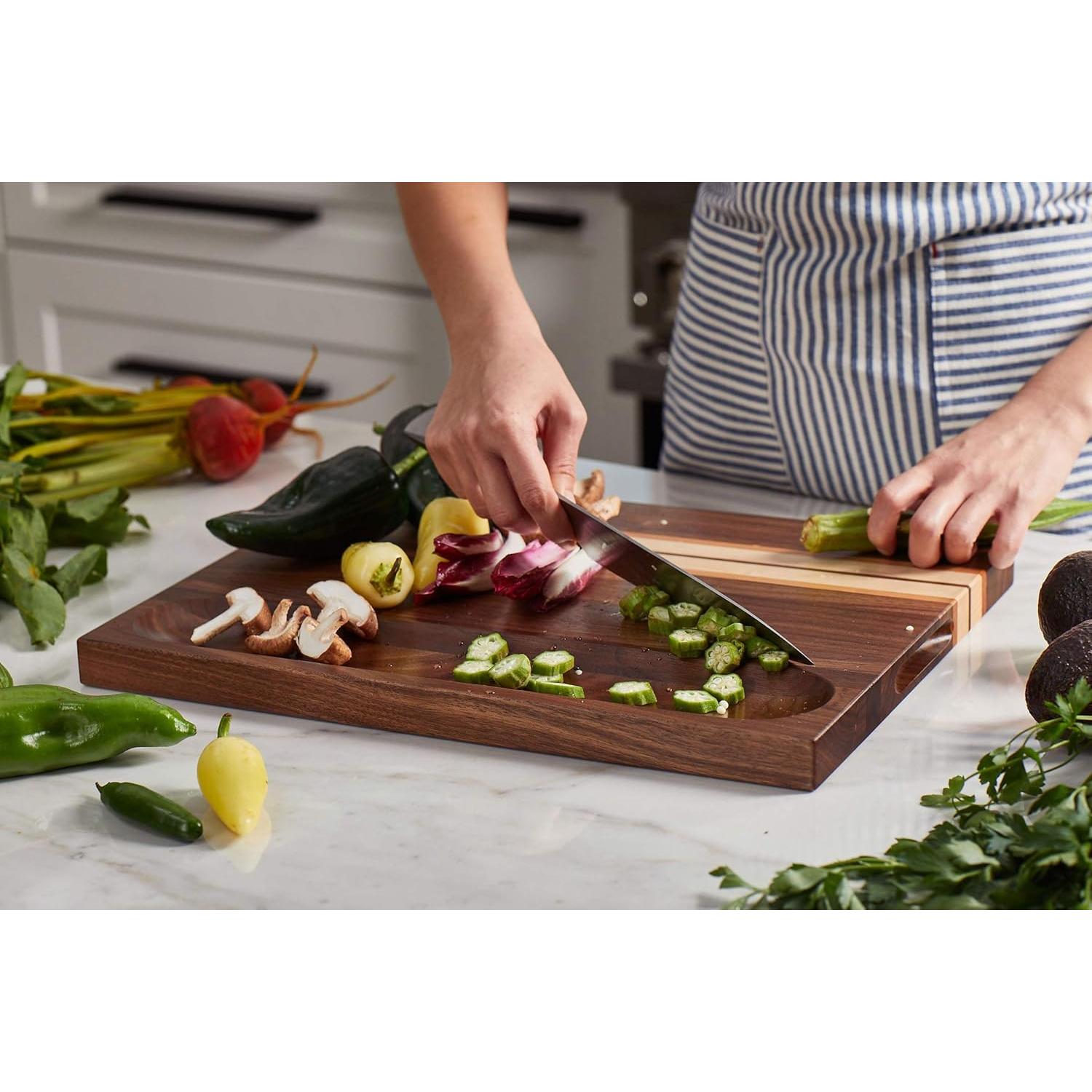 Tabla de Cortar Reversible de Madera Sonder Motley 43x33 cm