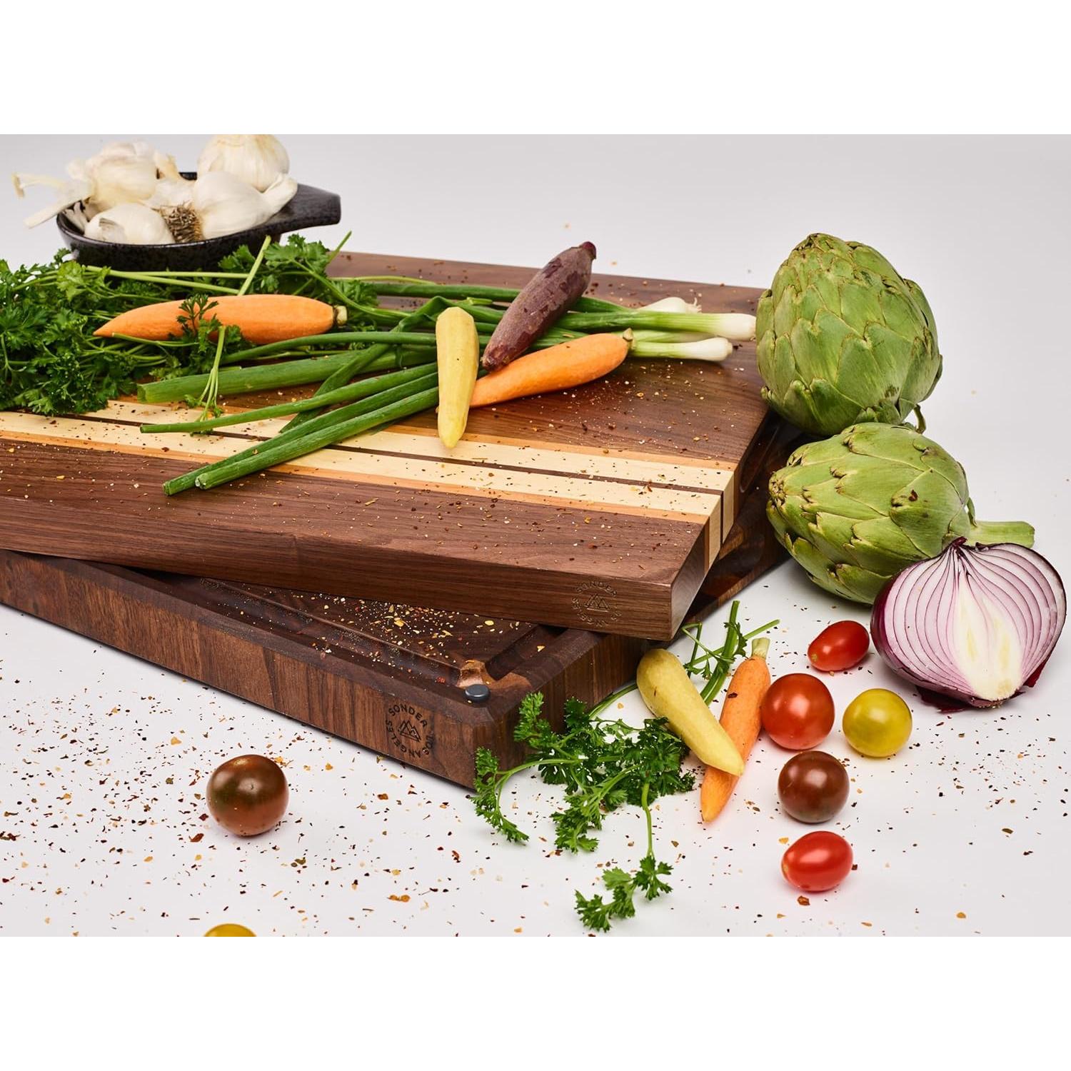 Tabla de Cortar Reversible de Madera Sonder Motley 43x33 cm