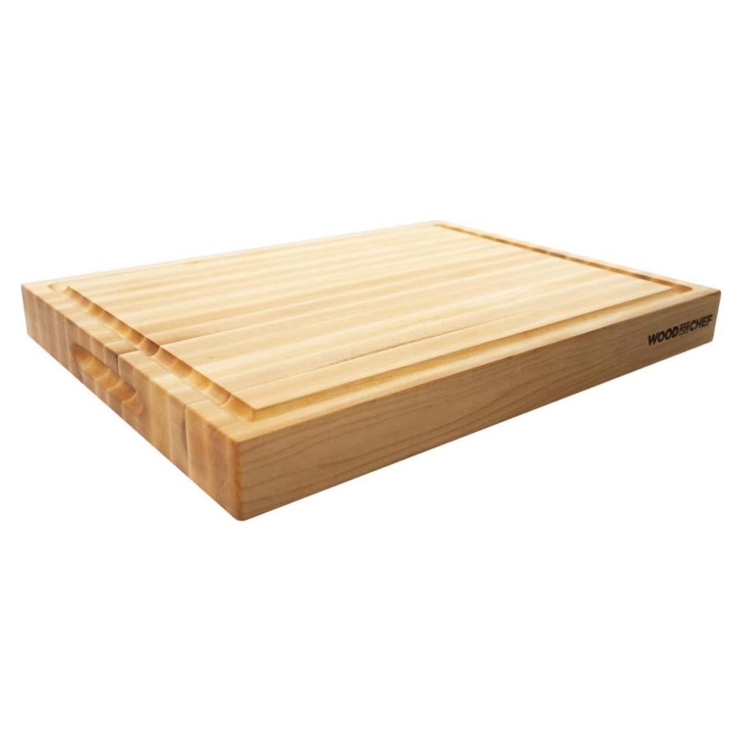 Tabla de Cortar de Madera Arce WoodForChef 40.6x30.5 cm Reversible