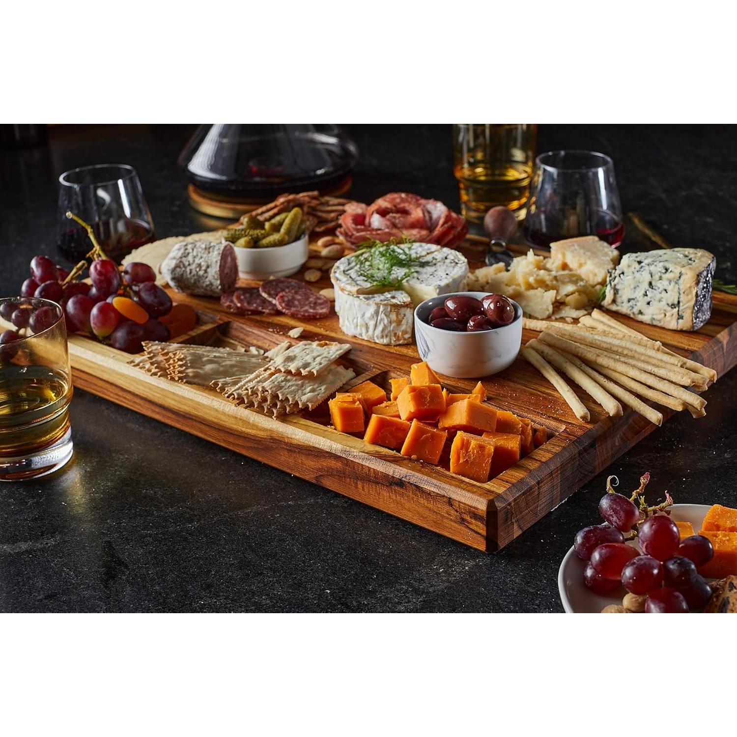 Tabla de Cortar de Madera de Teca Sonder Los Angeles 51x38x4 cm