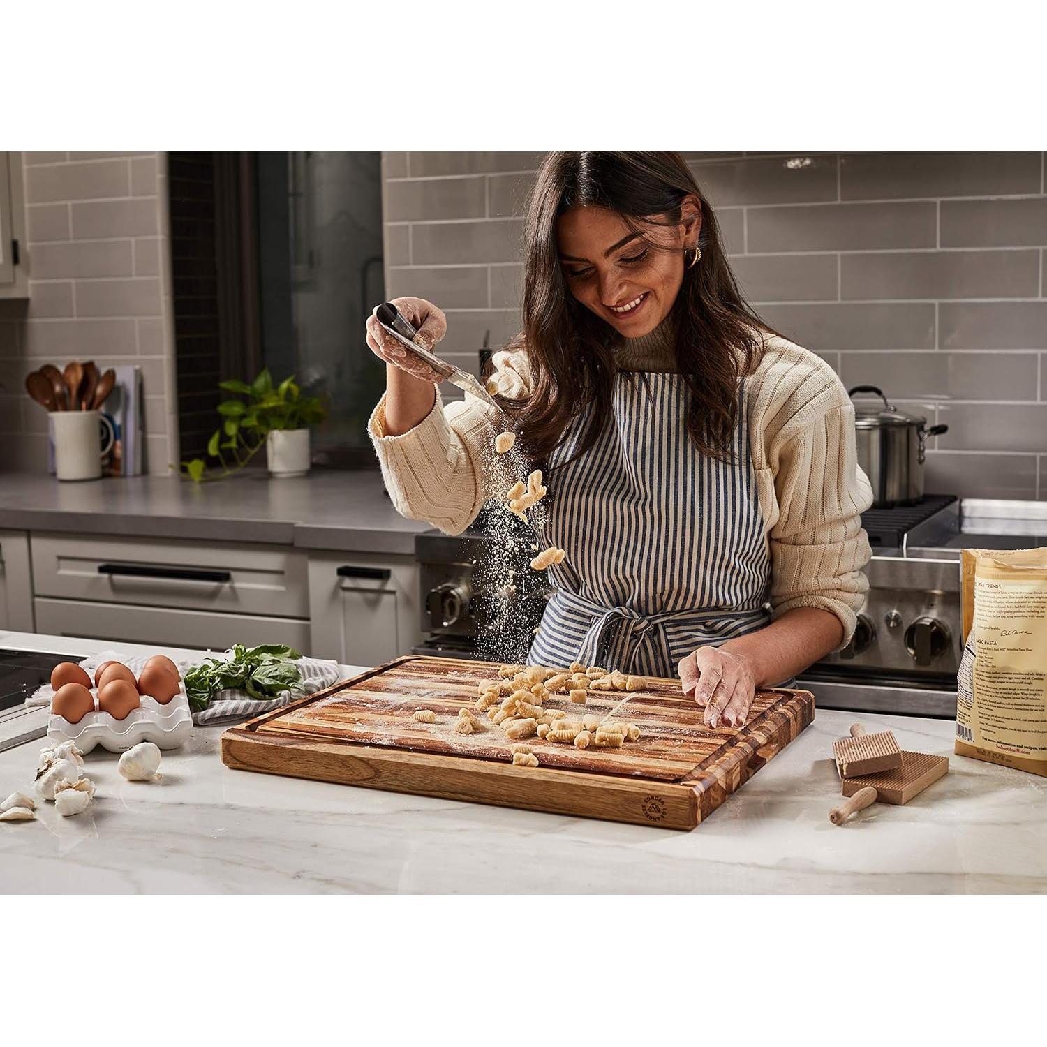 Tabla de Cortar de Madera de Teca Sonder Los Angeles 51x38x4 cm