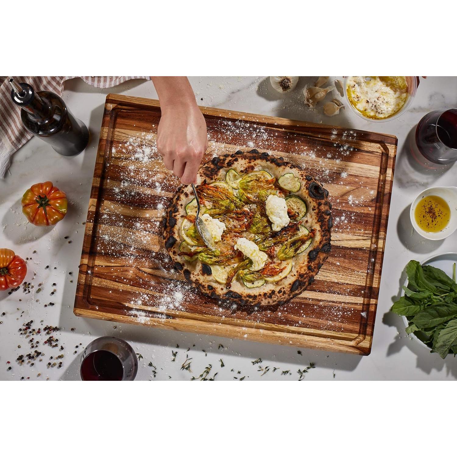 Tabla de Cortar de Madera de Teca Sonder Los Angeles 51x38x4 cm