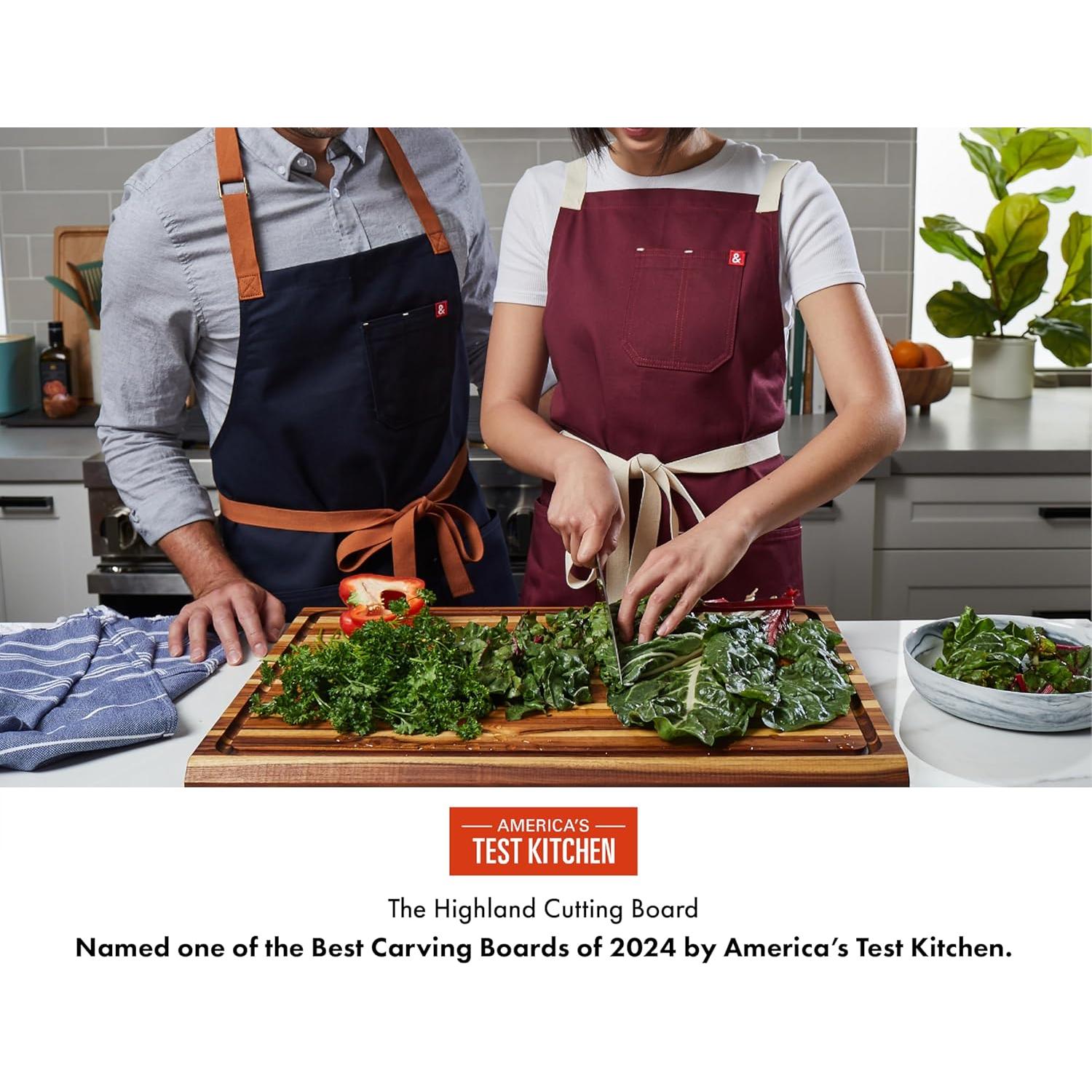 Tabla de Cortar de Madera de Teca Sonder Los Angeles 58x43x3.8cm