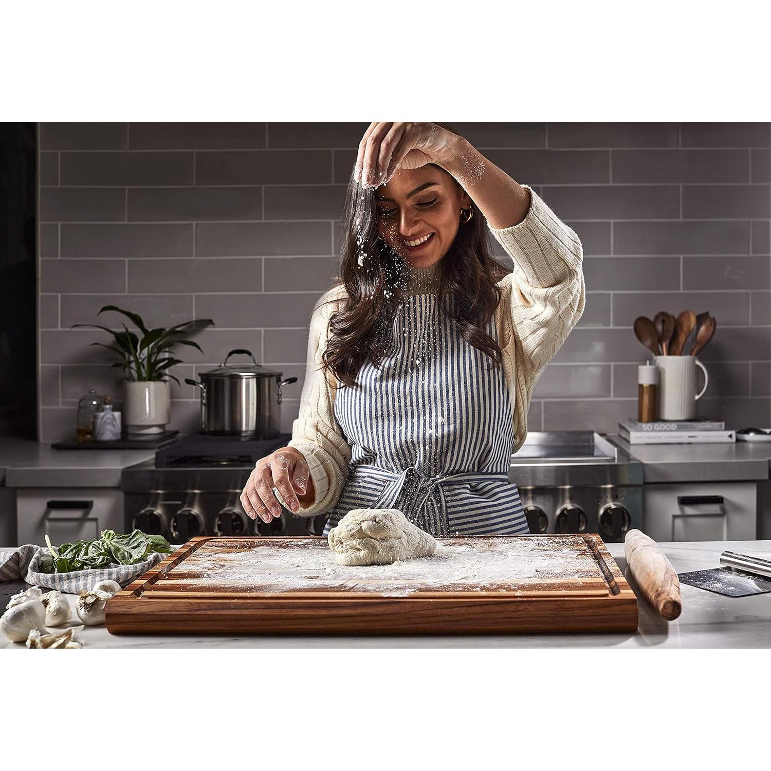 Tabla de Cortar de Madera de Teca Sonder Los Angeles 58x43x3.8cm