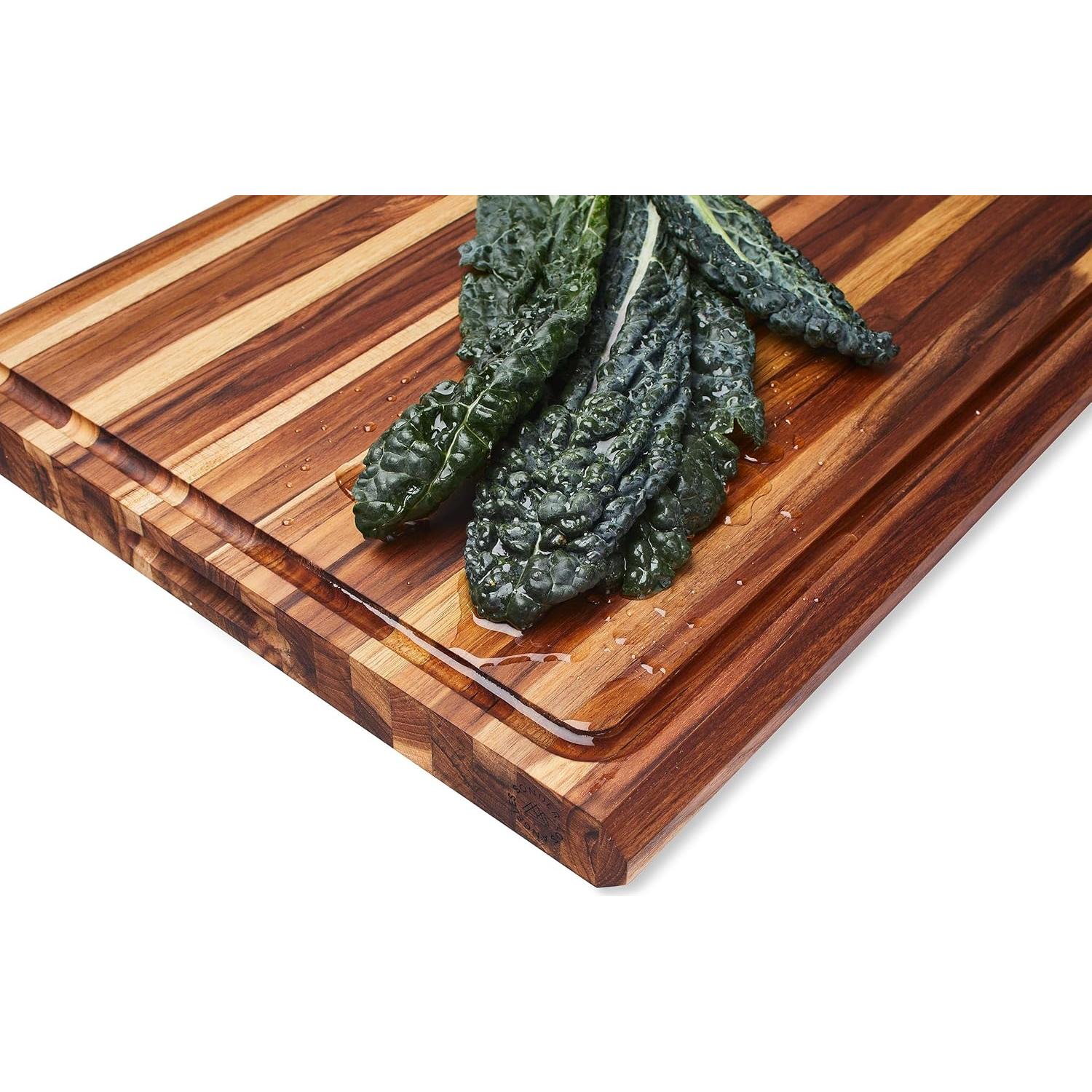 Tabla de Cortar de Madera de Teca Sonder Los Angeles 58x43x3.8cm