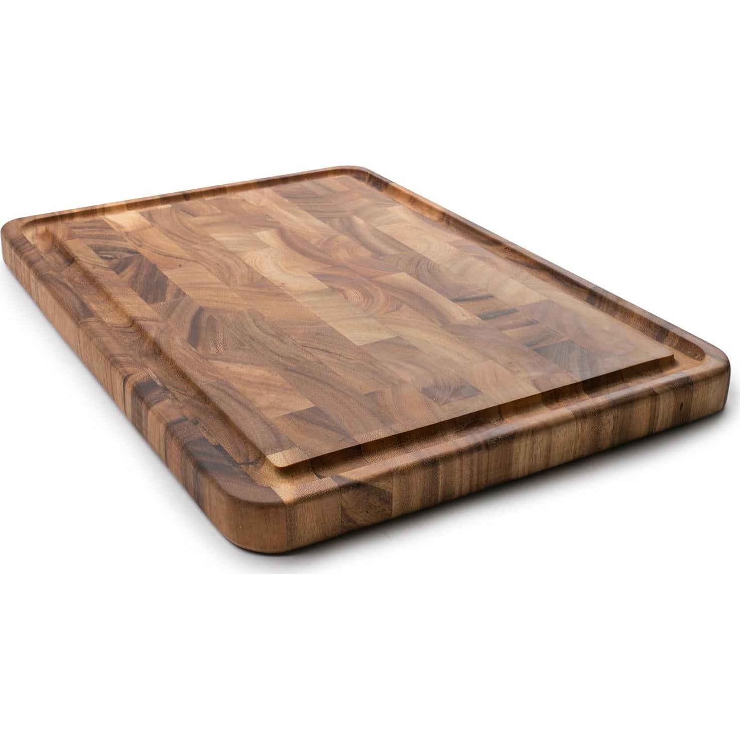 Tabla de Cortar de Madera de Acacia Ironwood Gourmet 50.8x35.6cm