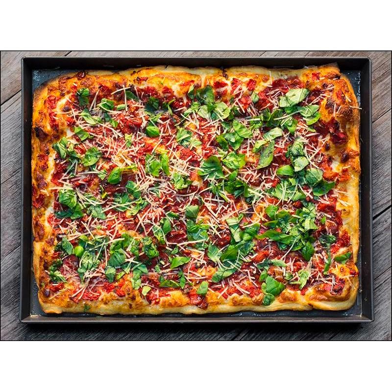 Sartén de Pizza Estilo Abuela Lloyd Pans 40.6x30.5 cm Antiadherente