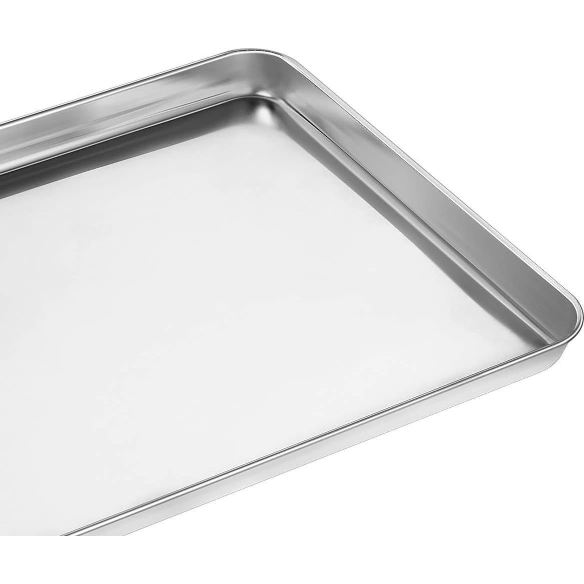 Juego de 2 bandejas para hornear Wildone 40.6x30.5cm acero inoxidable