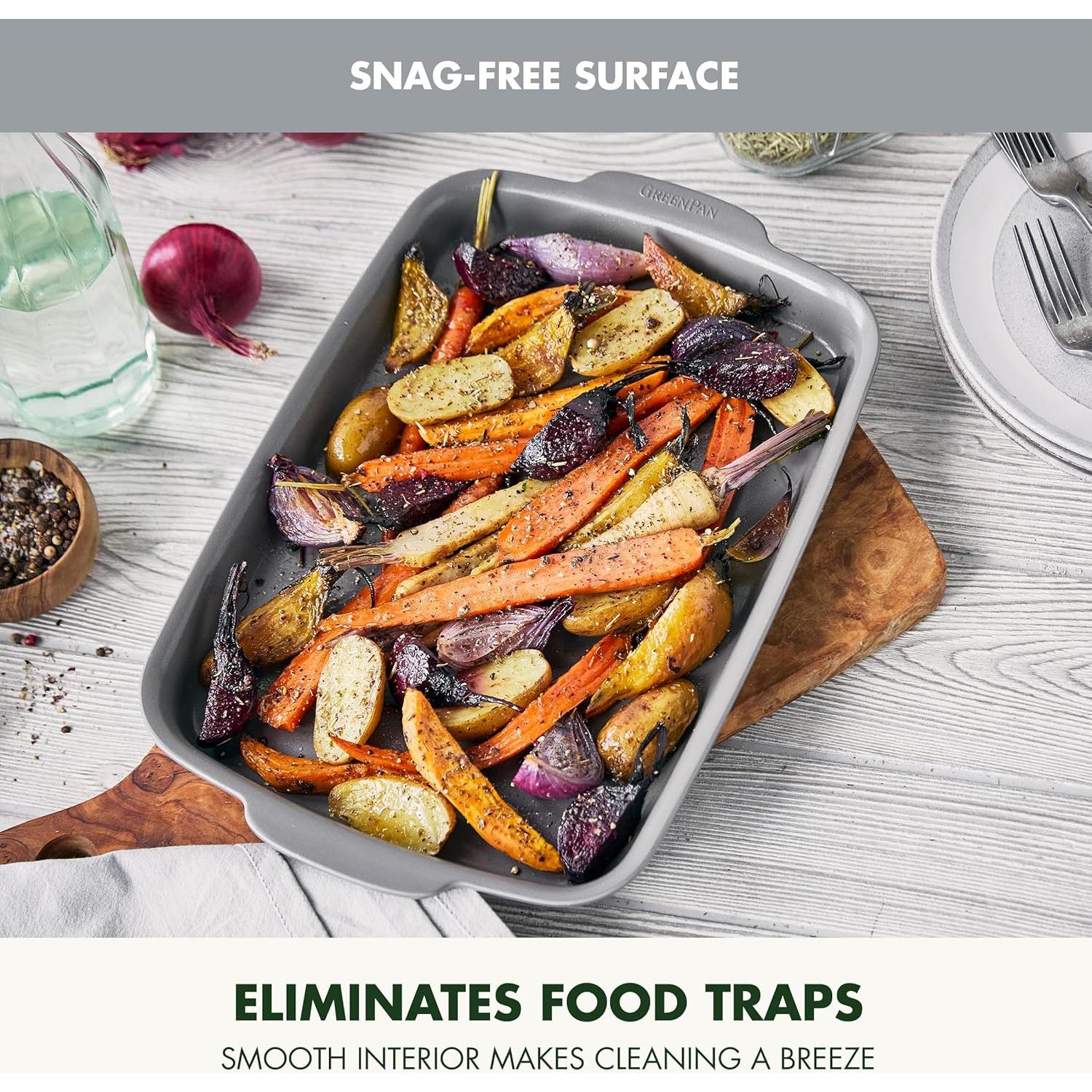 Bandeja para Hornear GreenPan Premiere 33x23 cm Cerámica Antiadherente